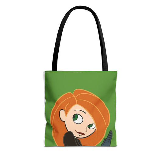 Cute Character Tote Bag, Eco-Friendly Shopping Bag, Fun Everyday Tote, Unique Gift for Fans, Cartoon-Inspired Design