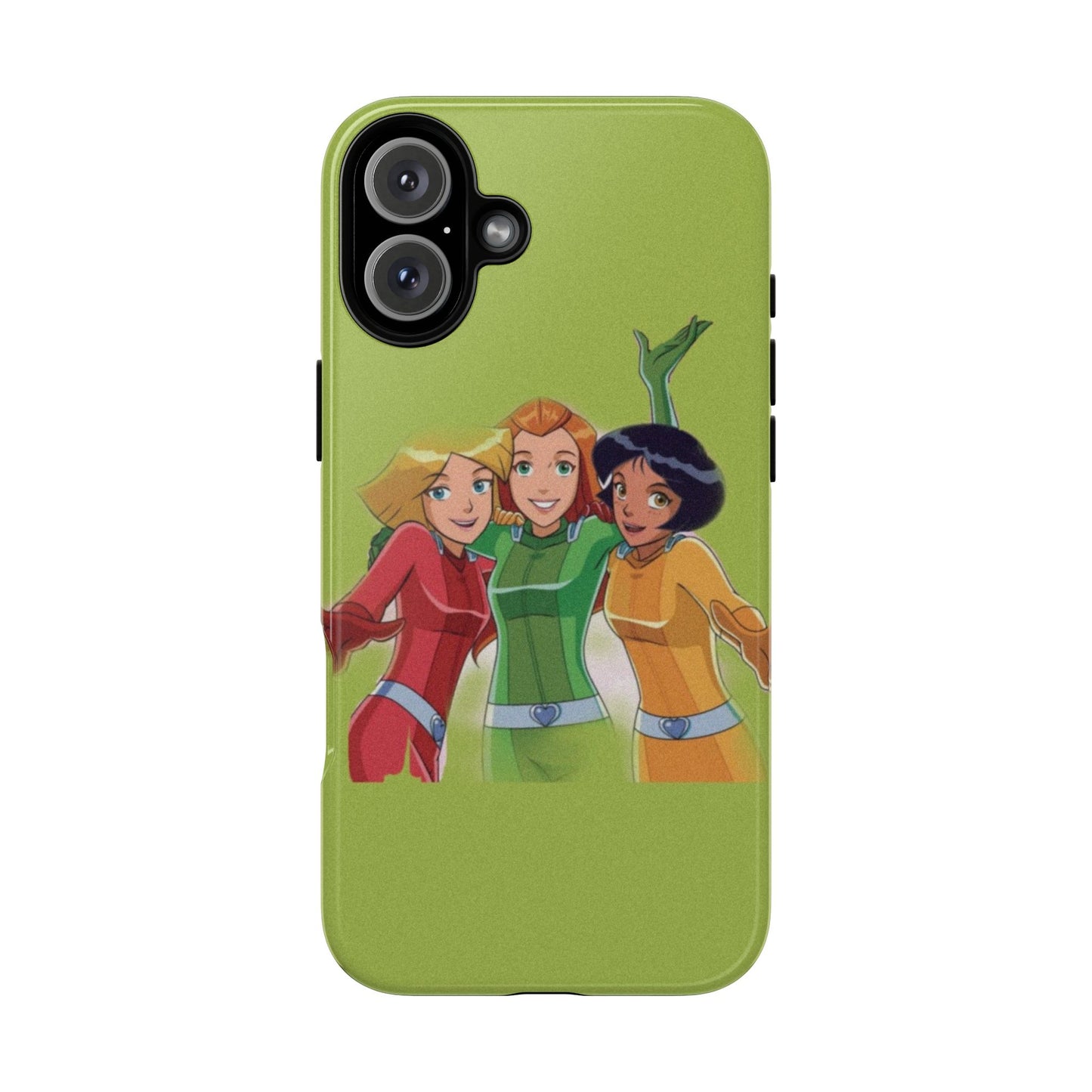 Sassy Phone Case for Tough Girls, Fun Active Protection Cover, Cartoon Friendship, Gift for Teens, Eco-friendly Mobile Accessory
