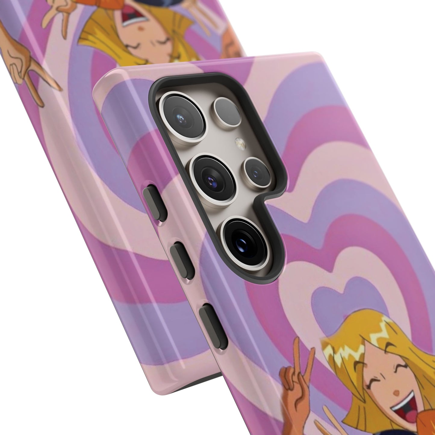 Colorful Phone Case with Cheerful Design, Fun Accessories, Gift for Teens, Trendy Tech Cover, Girls' Birthday Present