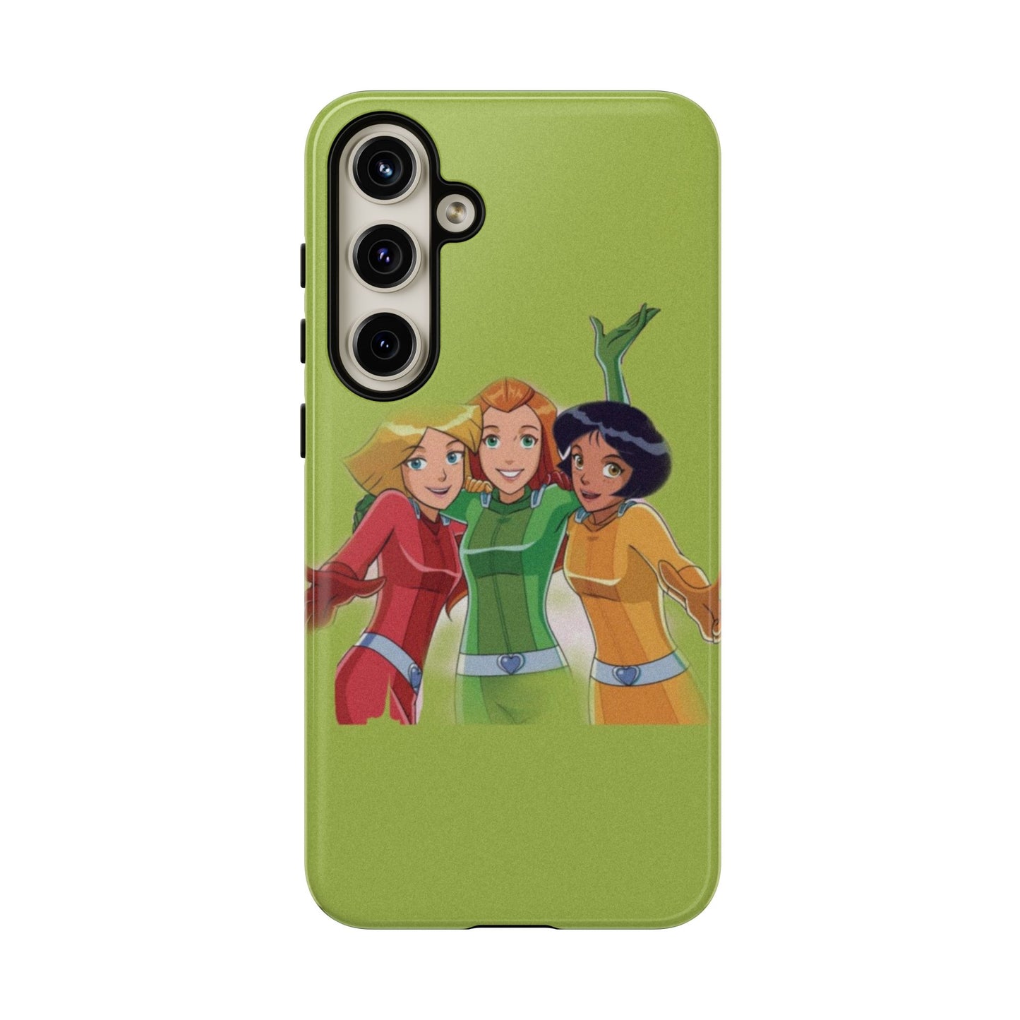 Sassy Phone Case for Tough Girls, Fun Active Protection Cover, Cartoon Friendship, Gift for Teens, Eco-friendly Mobile Accessory