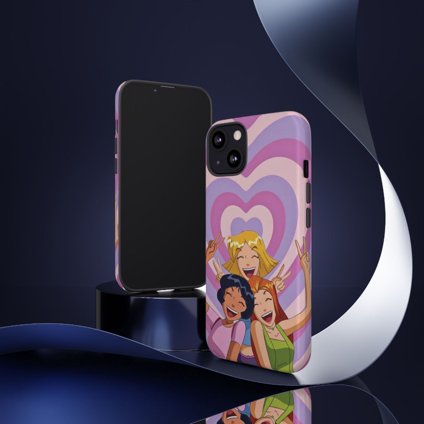 Colorful Phone Case with Cheerful Design, Fun Accessories, Gift for Teens, Trendy Tech Cover, Girls' Birthday Present