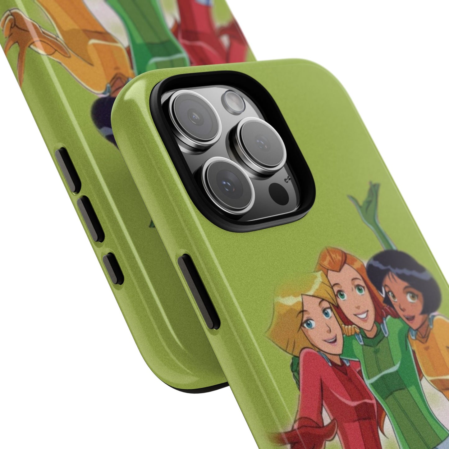 Sassy Phone Case for Tough Girls, Fun Active Protection Cover, Cartoon Friendship, Gift for Teens, Eco-friendly Mobile Accessory