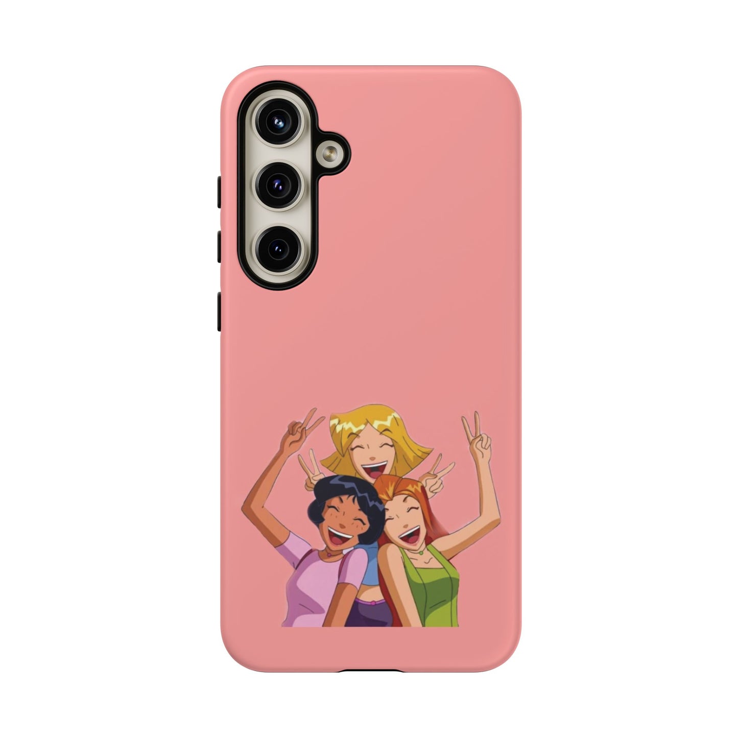 Playful Friendship Phone Case, Cute Girls Phone Cover, Tough Phone Case, Unique Tech Accessory, Gift for Friends, Fun Personalized Case