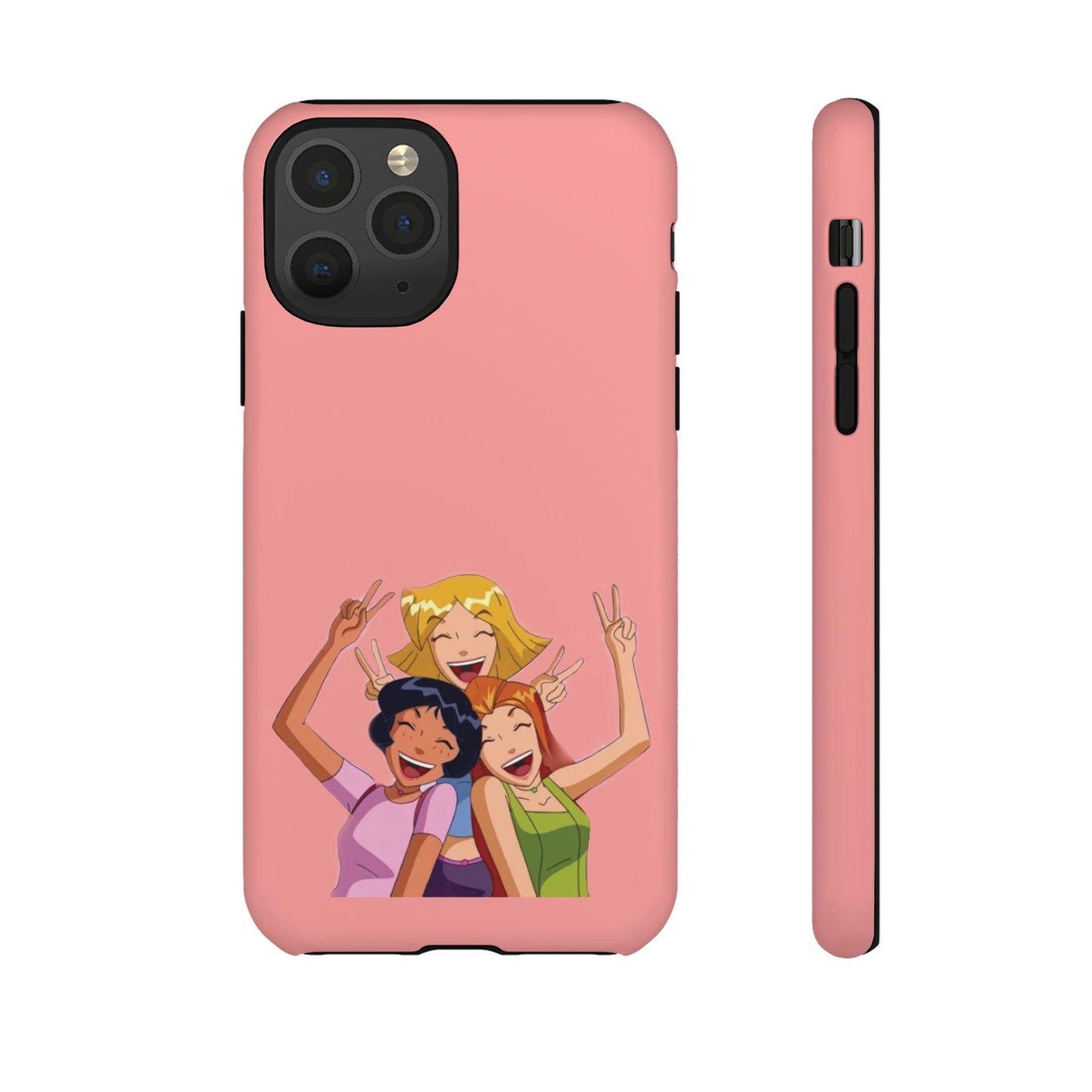 Playful Friendship Phone Case, Cute Girls Phone Cover, Tough Phone Case, Unique Tech Accessory, Gift for Friends, Fun Personalized Case