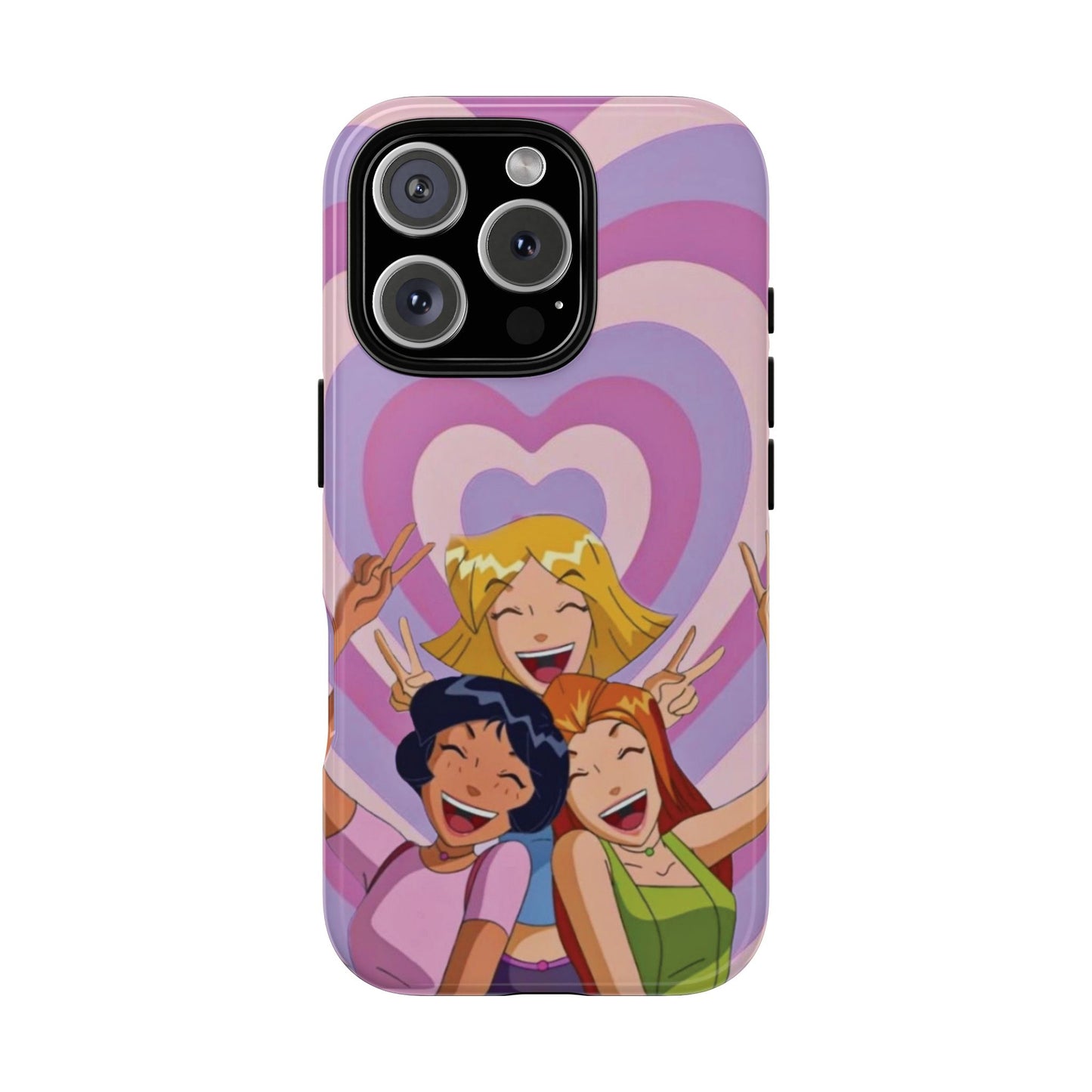 Colorful Phone Case with Cheerful Design, Fun Accessories, Gift for Teens, Trendy Tech Cover, Girls' Birthday Present