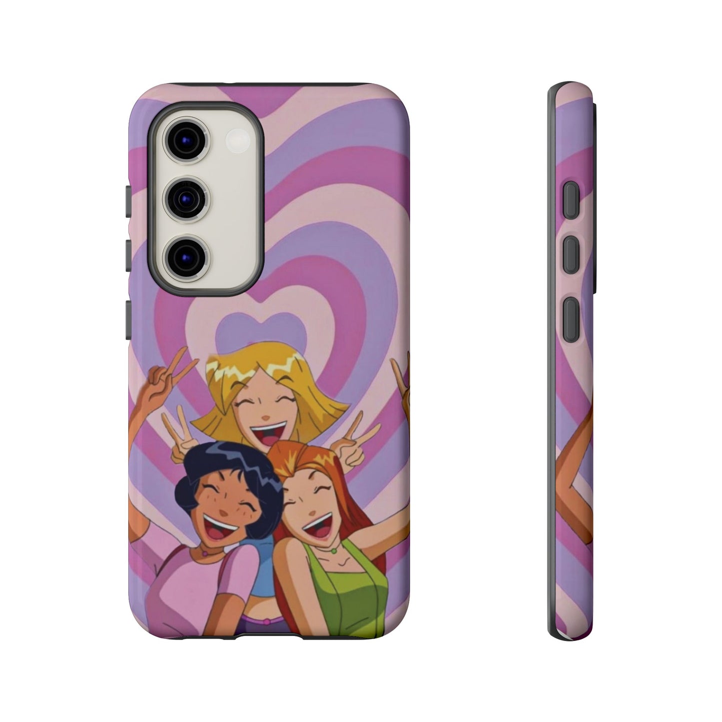 Colorful Phone Case with Cheerful Design, Fun Accessories, Gift for Teens, Trendy Tech Cover, Girls' Birthday Present