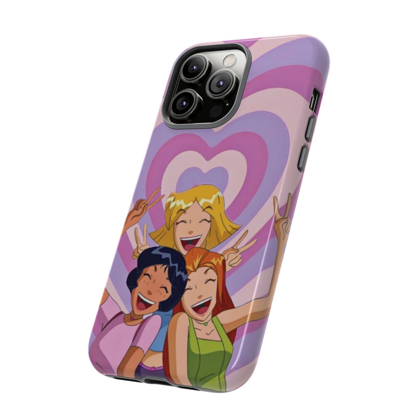 Colorful Phone Case with Cheerful Design, Fun Accessories, Gift for Teens, Trendy Tech Cover, Girls' Birthday Present