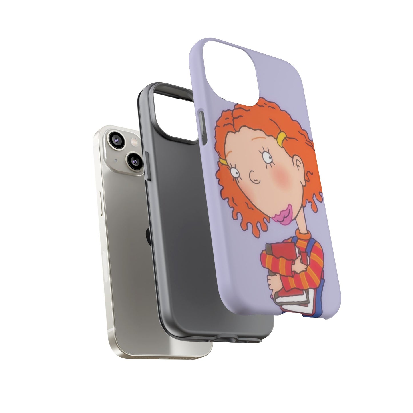 Colorful Cartoon Phone Case for Kids, Tough Cases, Fun Gift, Protector, Trendy Design, Kids Birthday, Back to School