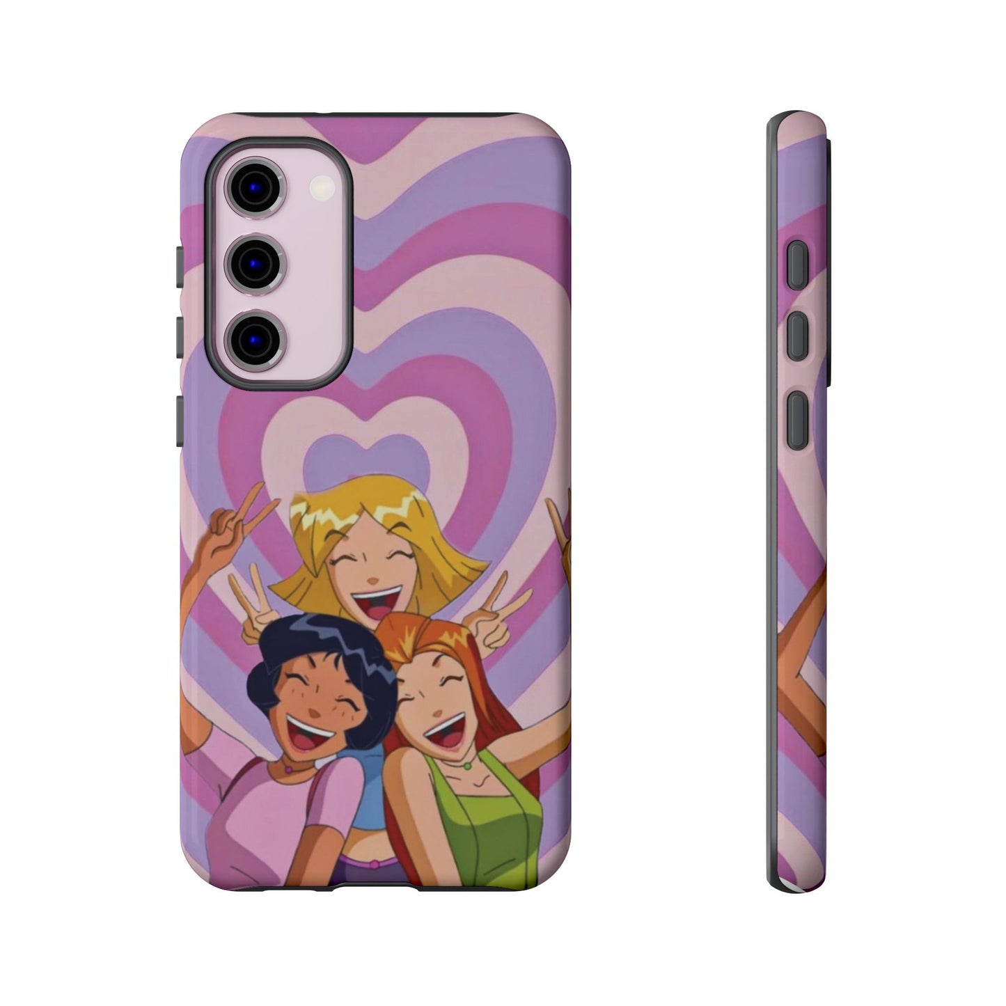 Colorful Phone Case with Cheerful Design, Fun Accessories, Gift for Teens, Trendy Tech Cover, Girls' Birthday Present