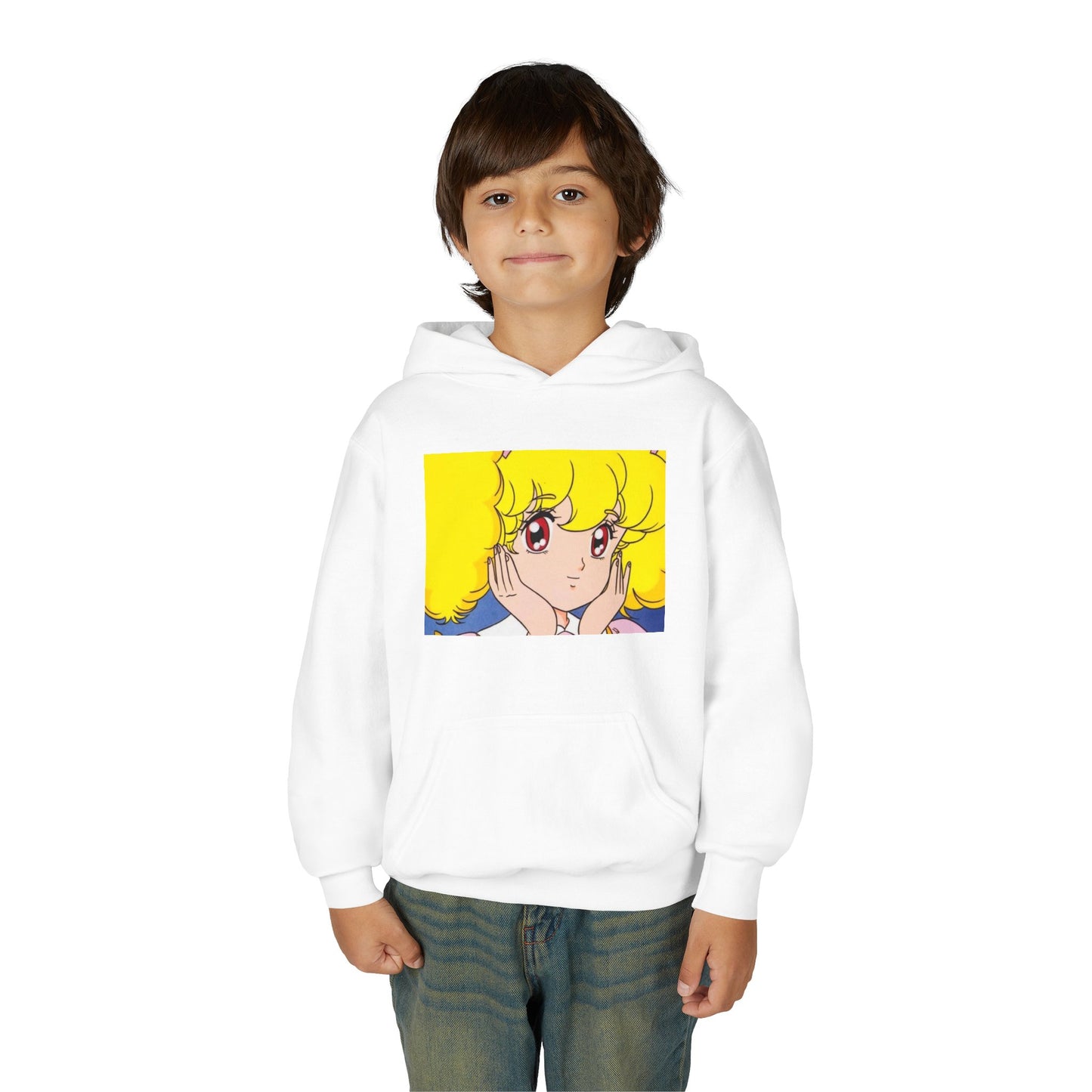 Youth Cartoon Character Hoodie, Fun and Cozy Sweatshirt for Kids, Perfect Gift for Birthdays, Casual Wear, Pop Culture Fan