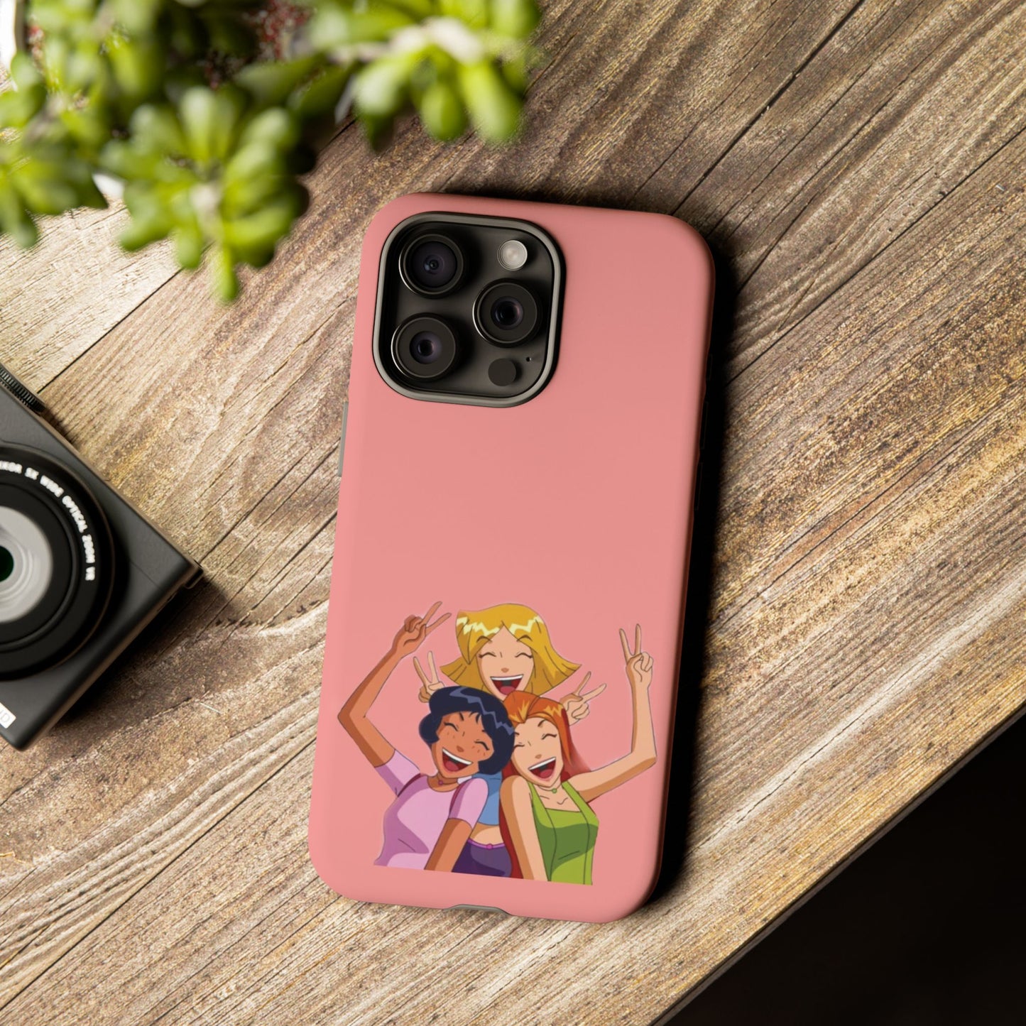 Playful Friendship Phone Case, Cute Girls Phone Cover, Tough Phone Case, Unique Tech Accessory, Gift for Friends, Fun Personalized Case