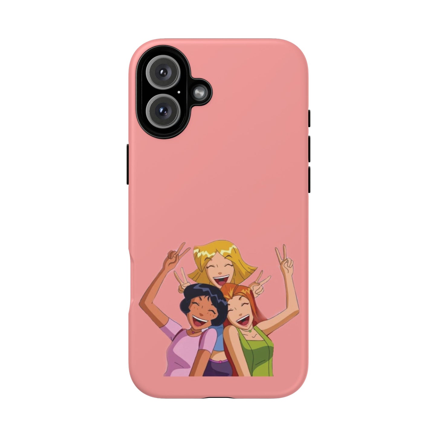 Playful Friendship Phone Case, Cute Girls Phone Cover, Tough Phone Case, Unique Tech Accessory, Gift for Friends, Fun Personalized Case