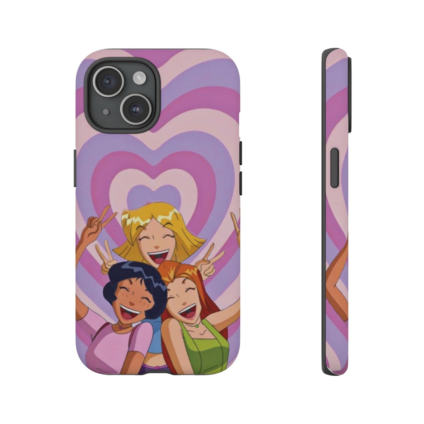 Colorful Phone Case with Cheerful Design, Fun Accessories, Gift for Teens, Trendy Tech Cover, Girls' Birthday Present