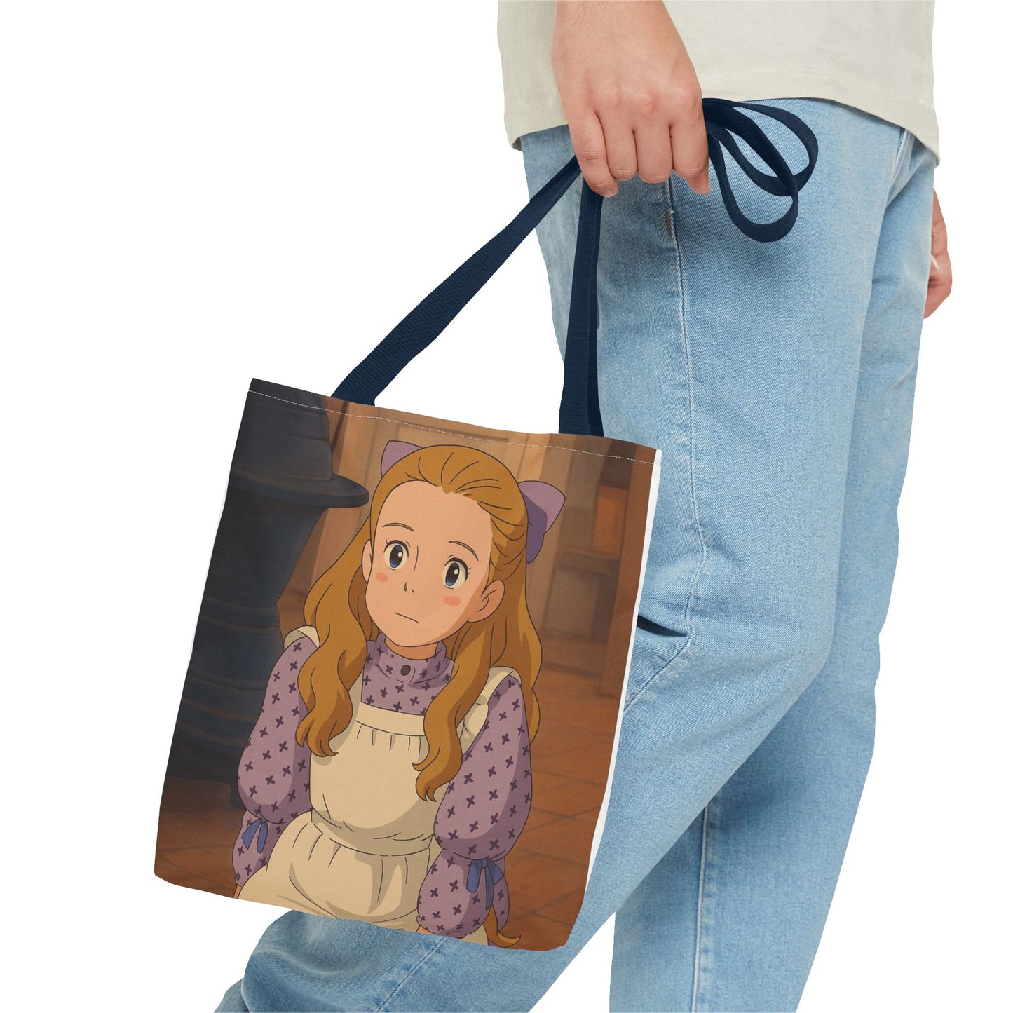 Anime Character Tote Bag, Cute Bag for School, Stylish Purse for Fans, Gift for Birthdays, Everyday Casual Use