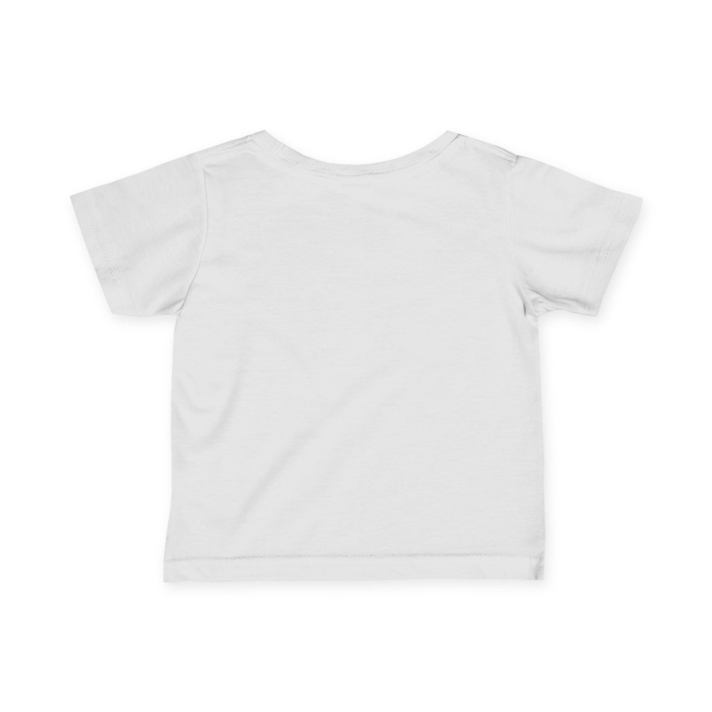 Colorful Infant Fine Jersey Tee - Cute Baby Shirt for Play, Spring Fashion, Baby Shower Gift, First Birthday