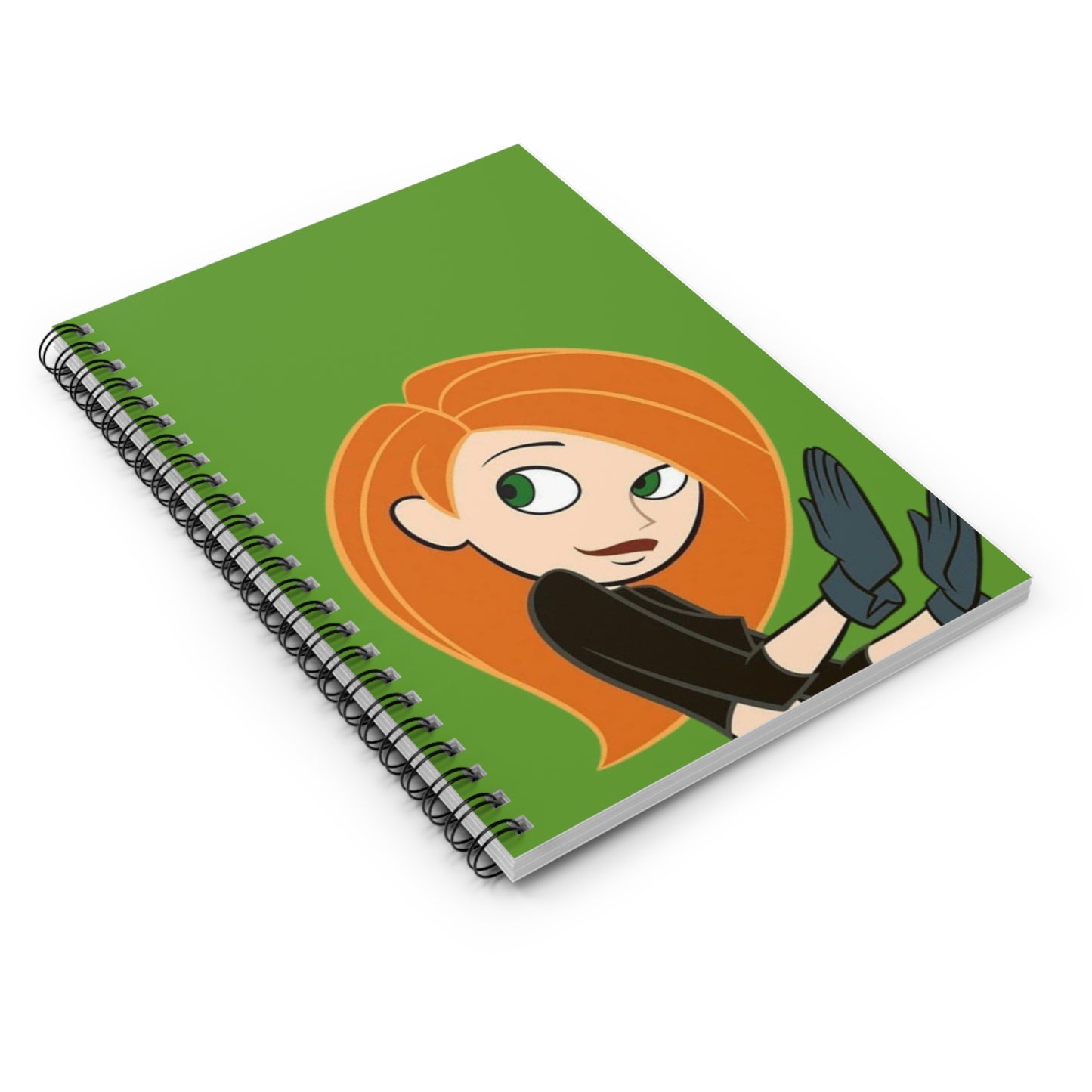 Kim Possible Spiral Notebook - Ruled Line, Cute Stationery, Adventure Journal, Gifts for Students, Personalized Notebooks, Holiday Gifts