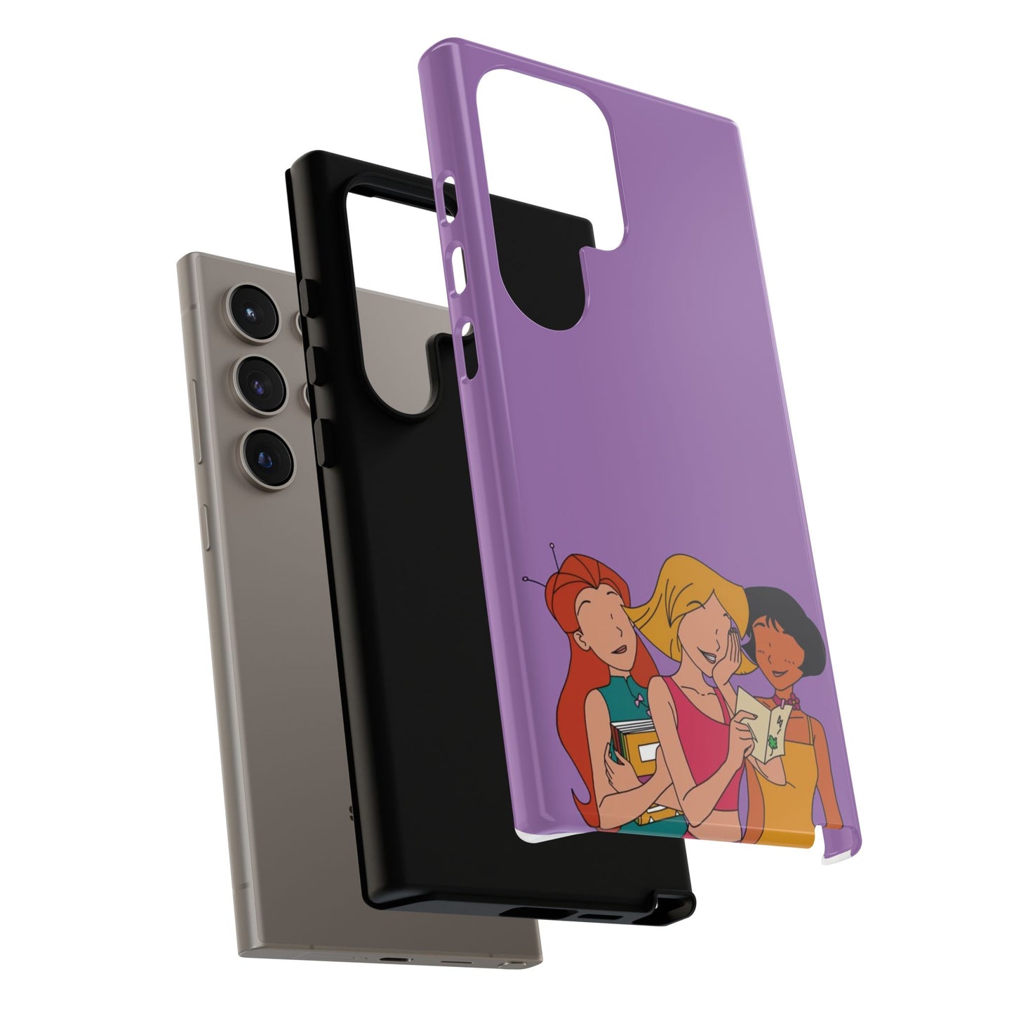 Colorful Phone Case, Cute Tough Cases for Teens, Friendship Gifts, Cartoon Aesthetic Phone Accessories, Fun & Stylish Mobile Covers