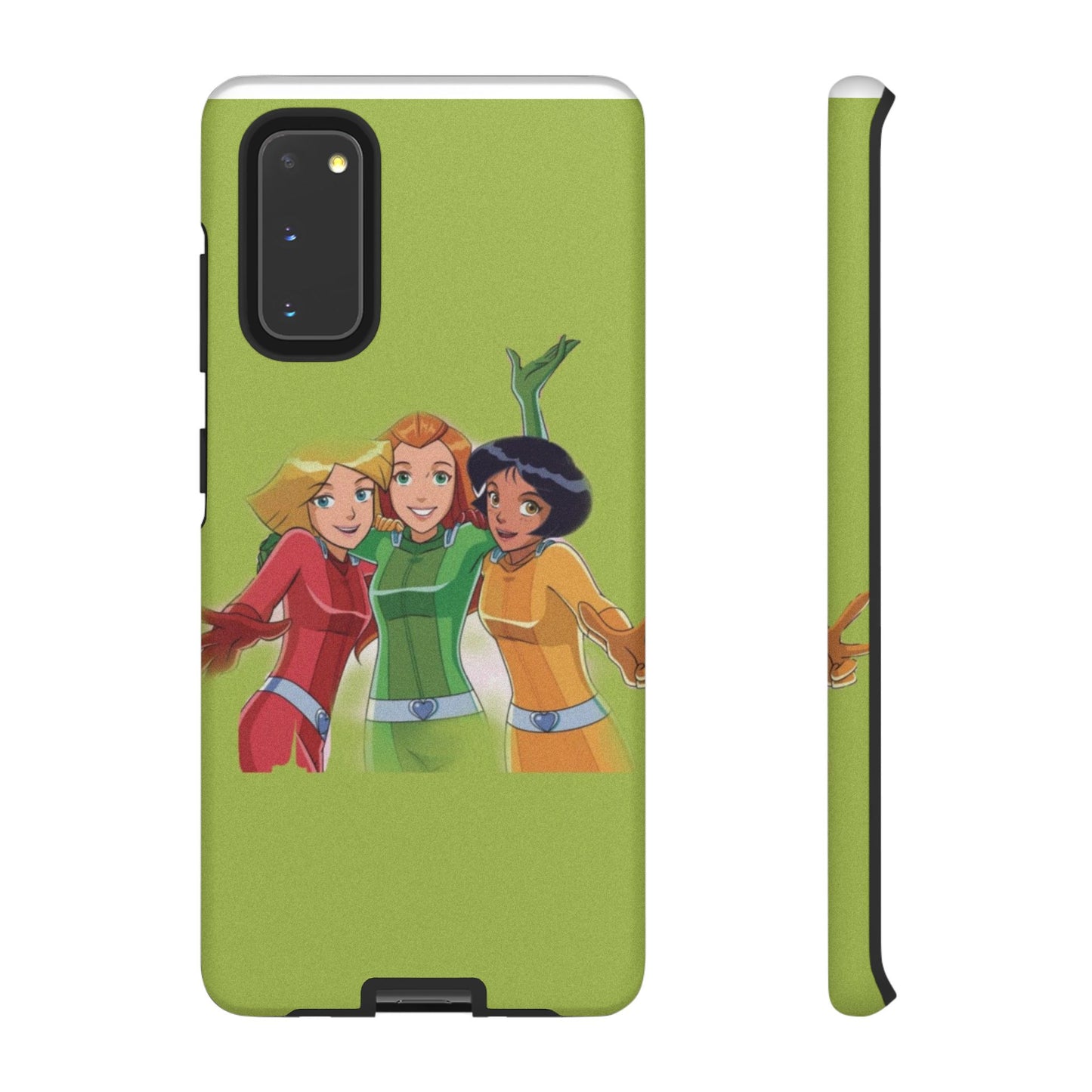 Sassy Phone Case for Tough Girls, Fun Active Protection Cover, Cartoon Friendship, Gift for Teens, Eco-friendly Mobile Accessory