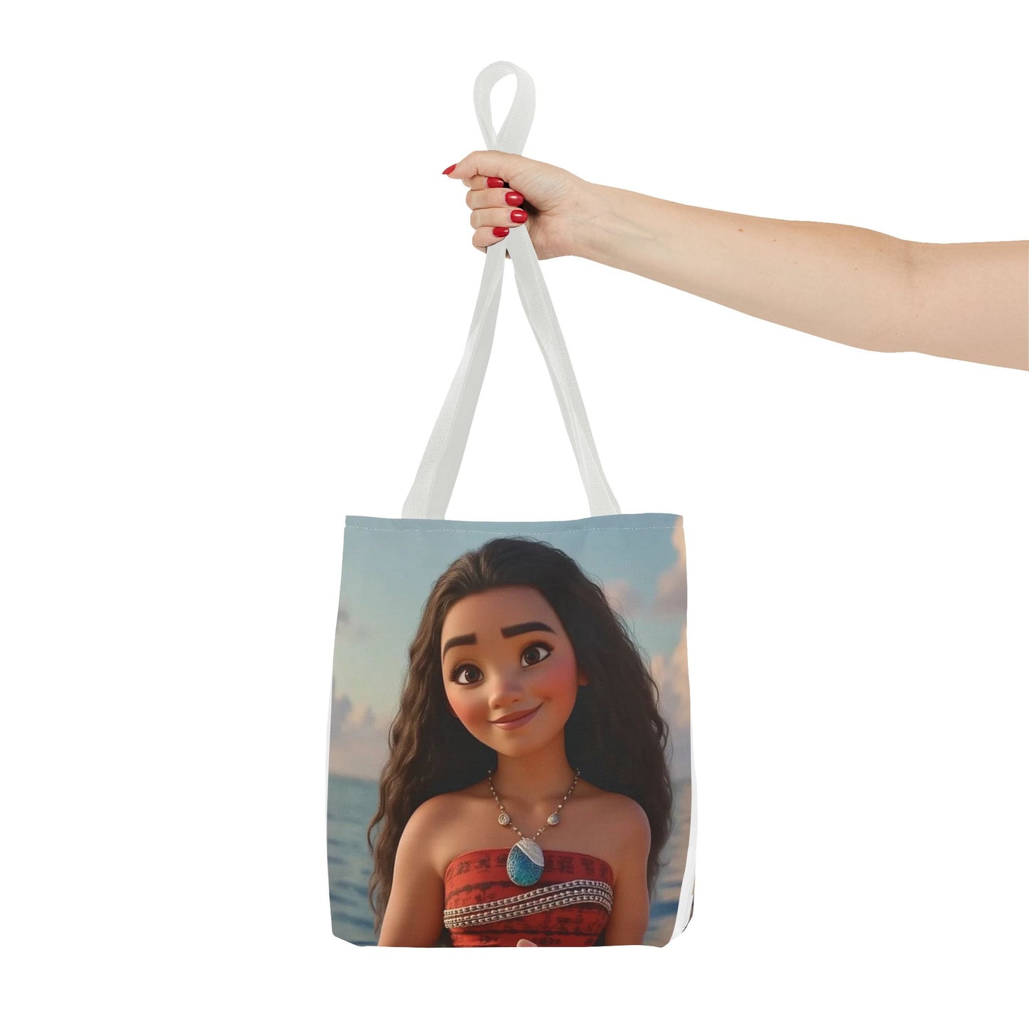 Moana-Inspired Tote Bag, Stylish Beach Tote, Gen Z Fashion, Vacation Accessory, Gift for Disney Lovers, Eco-Friendly Bag