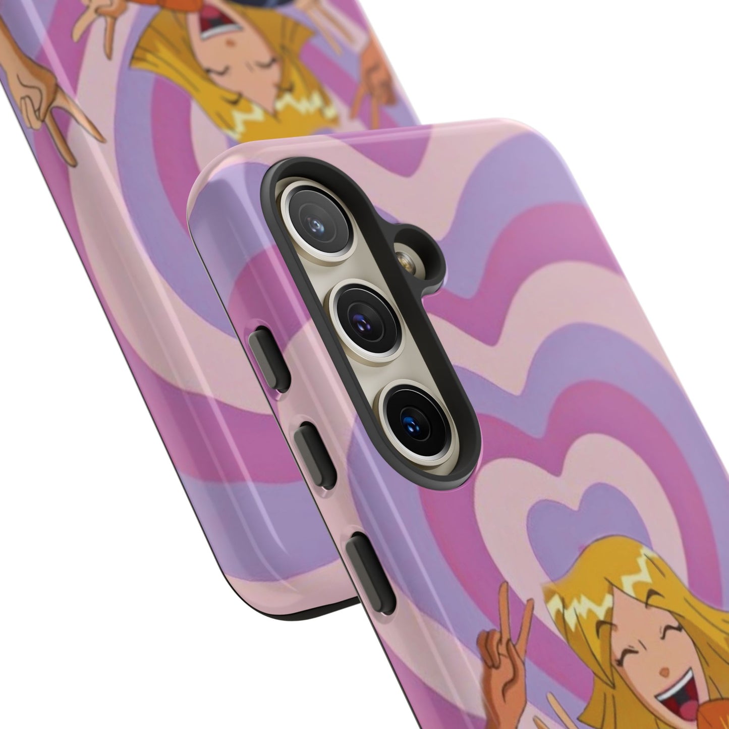 Colorful Phone Case with Cheerful Design, Fun Accessories, Gift for Teens, Trendy Tech Cover, Girls' Birthday Present