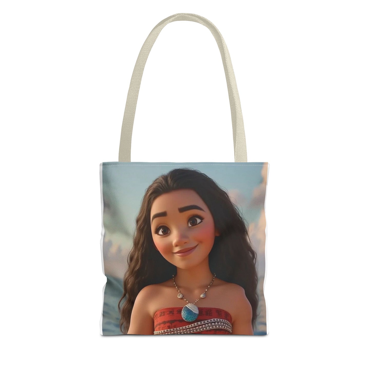 Moana-Inspired Tote Bag, Stylish Beach Tote, Gen Z Fashion, Vacation Accessory, Gift for Disney Lovers, Eco-Friendly Bag