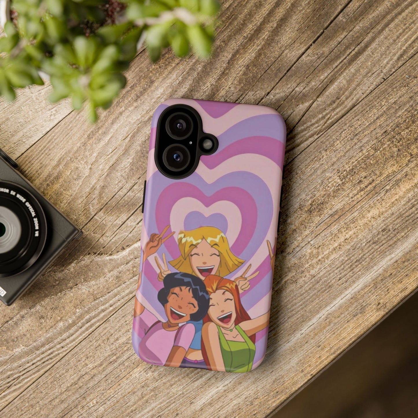 Colorful Phone Case with Cheerful Design, Fun Accessories, Gift for Teens, Trendy Tech Cover, Girls' Birthday Present
