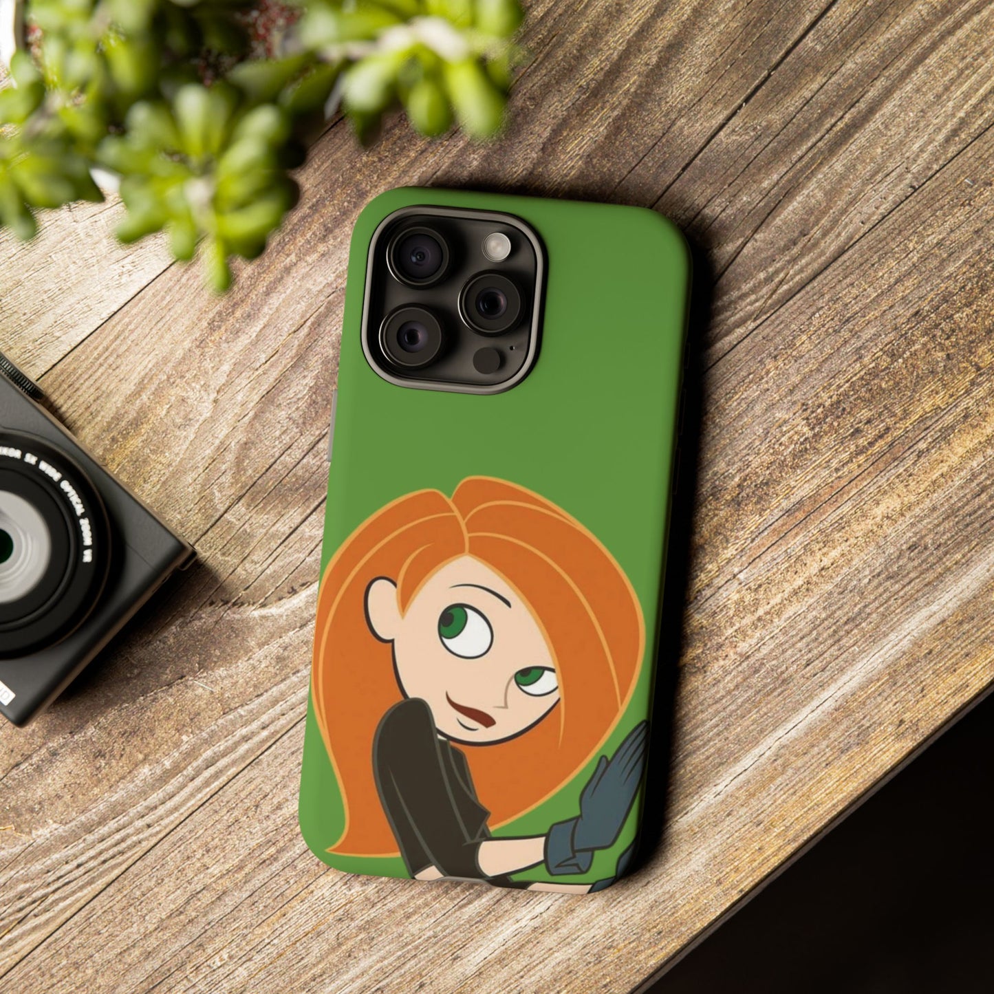 Kim Possible Phone Case, Tough Cases for Teens, Cartoon Accessories, Gift for Her, Pop Culture Merchandise, Fun Tech Gear