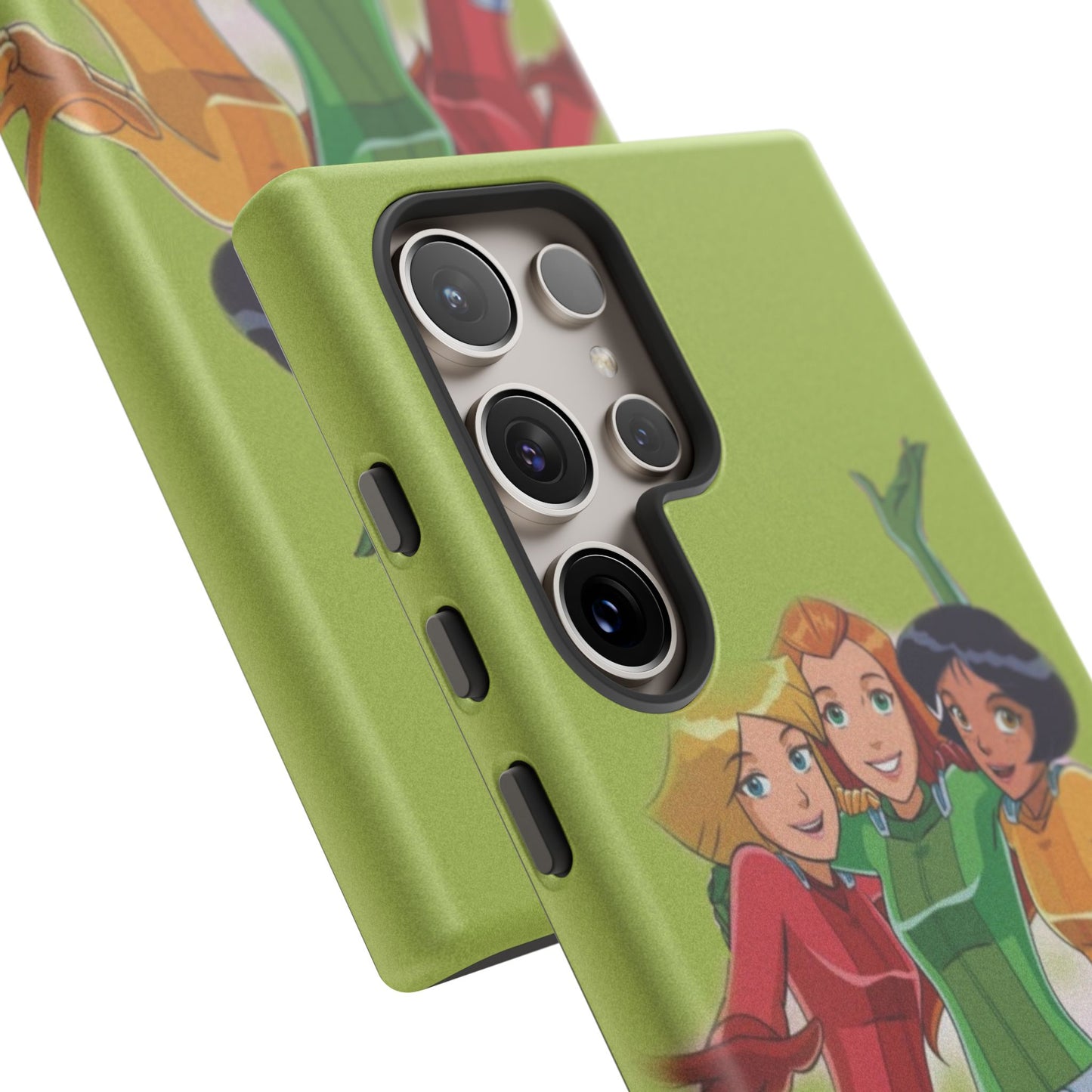 Sassy Phone Case for Tough Girls, Fun Active Protection Cover, Cartoon Friendship, Gift for Teens, Eco-friendly Mobile Accessory