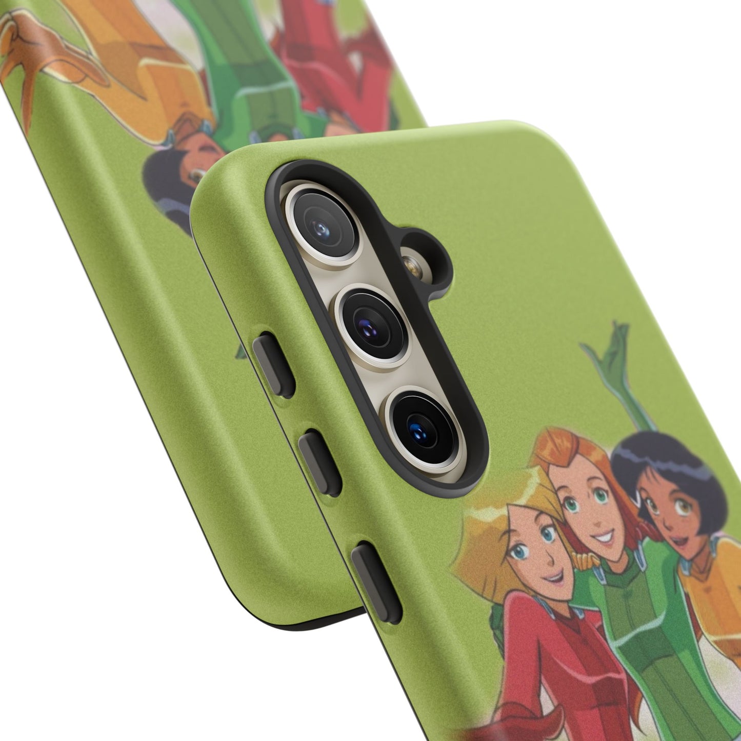 Sassy Phone Case for Tough Girls, Fun Active Protection Cover, Cartoon Friendship, Gift for Teens, Eco-friendly Mobile Accessory