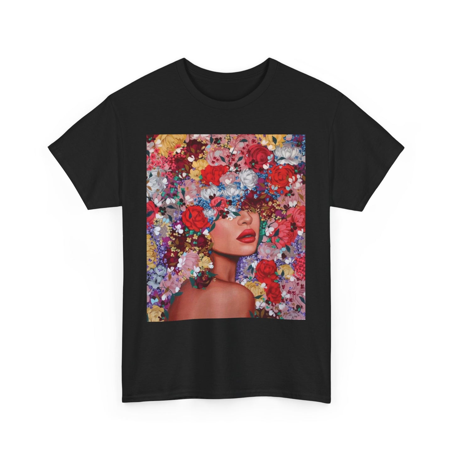 Floral Fashion Tee, Stylish Graphic Tee, Unisex Floral T-Shirt, Trendy Art Shirt, Perfect Gift for Flower Lovers