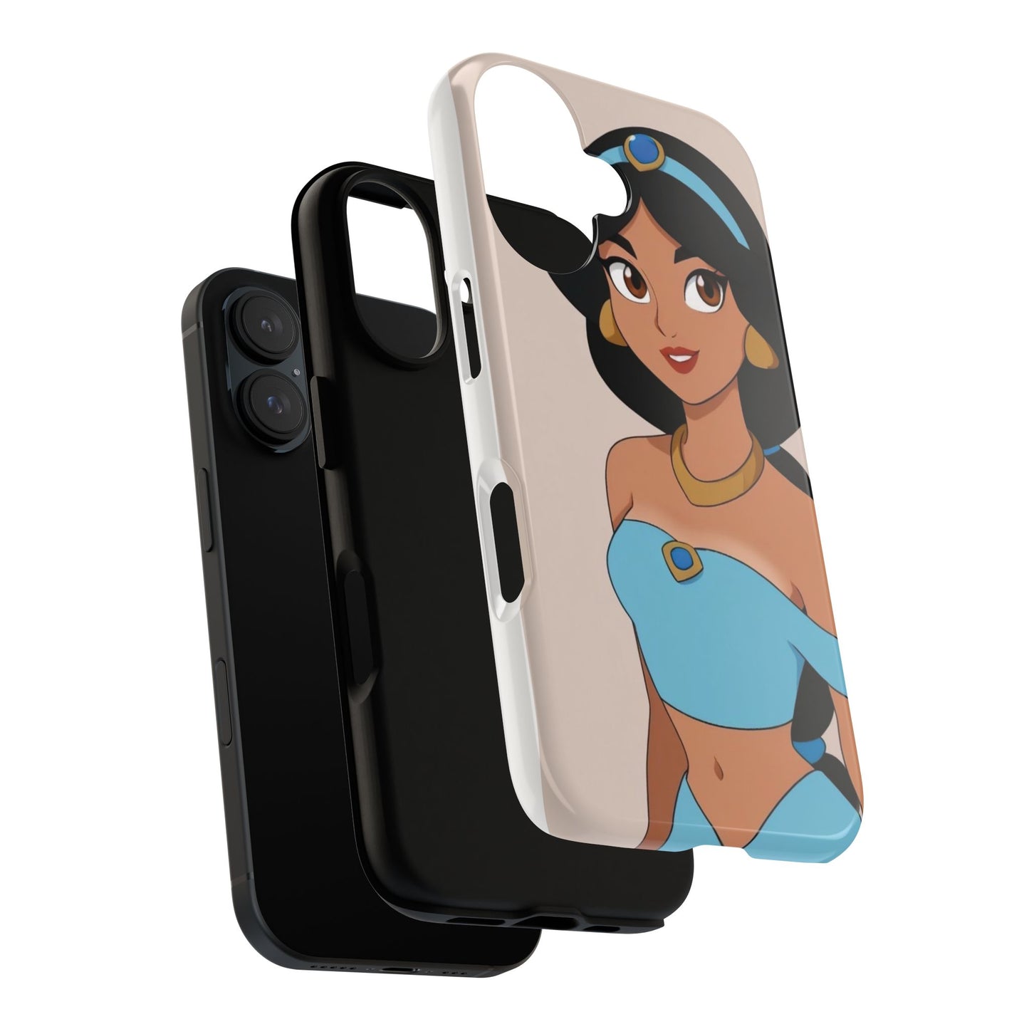 Vibrant Phone Case Featuring Jasmine | Tough Cases, Disney-Inspired, Cute Cover, Gift for Disney Fans, Smartphone Accessory