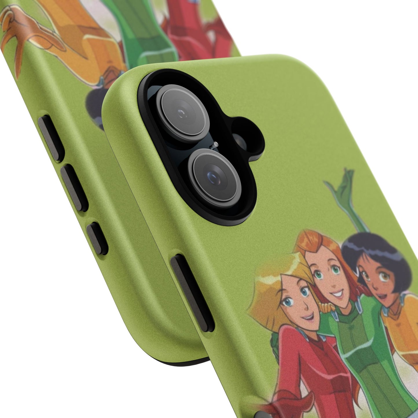 Sassy Phone Case for Tough Girls, Fun Active Protection Cover, Cartoon Friendship, Gift for Teens, Eco-friendly Mobile Accessory