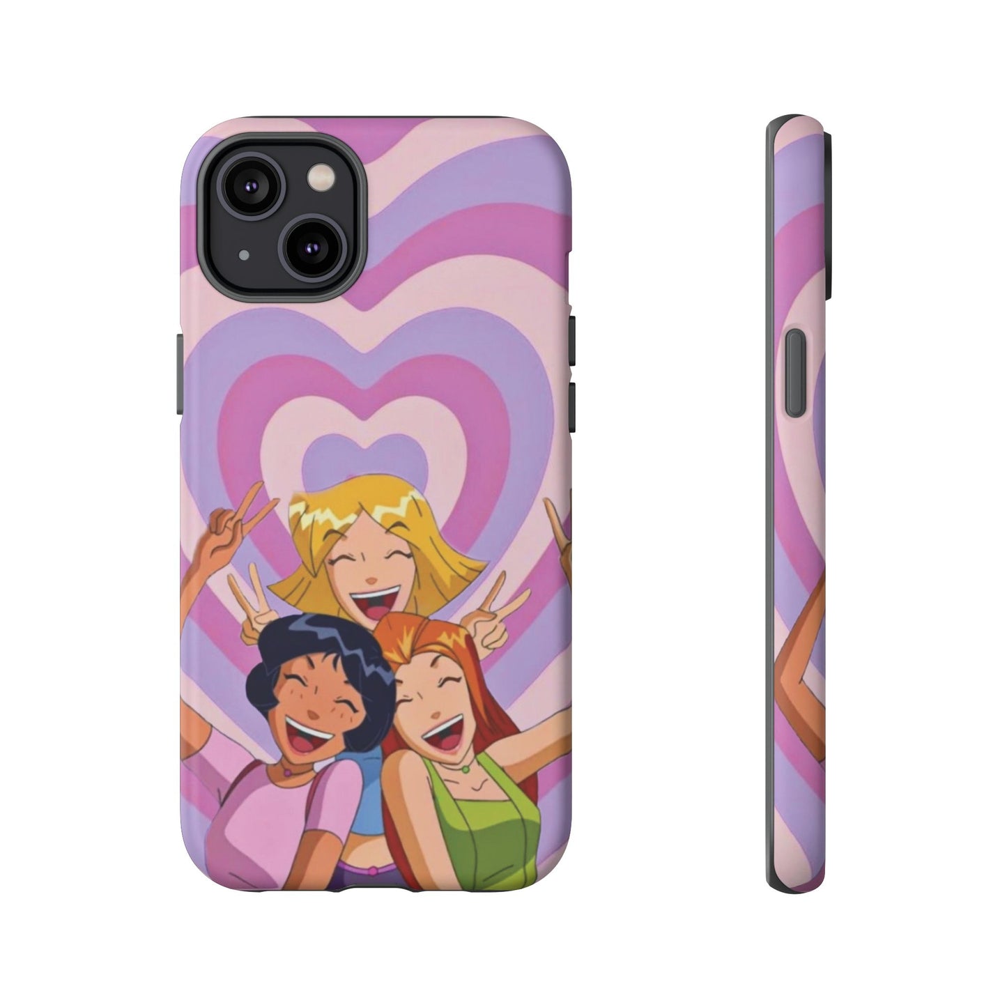 Colorful Phone Case with Cheerful Design, Fun Accessories, Gift for Teens, Trendy Tech Cover, Girls' Birthday Present