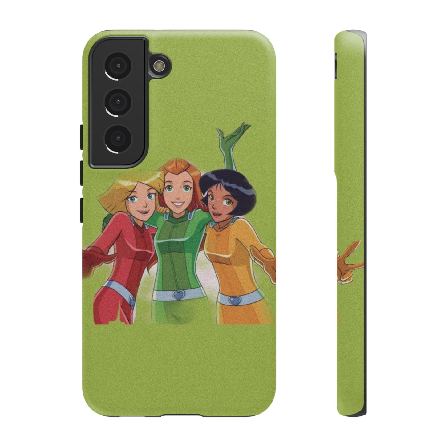 Sassy Phone Case for Tough Girls, Fun Active Protection Cover, Cartoon Friendship, Gift for Teens, Eco-friendly Mobile Accessory