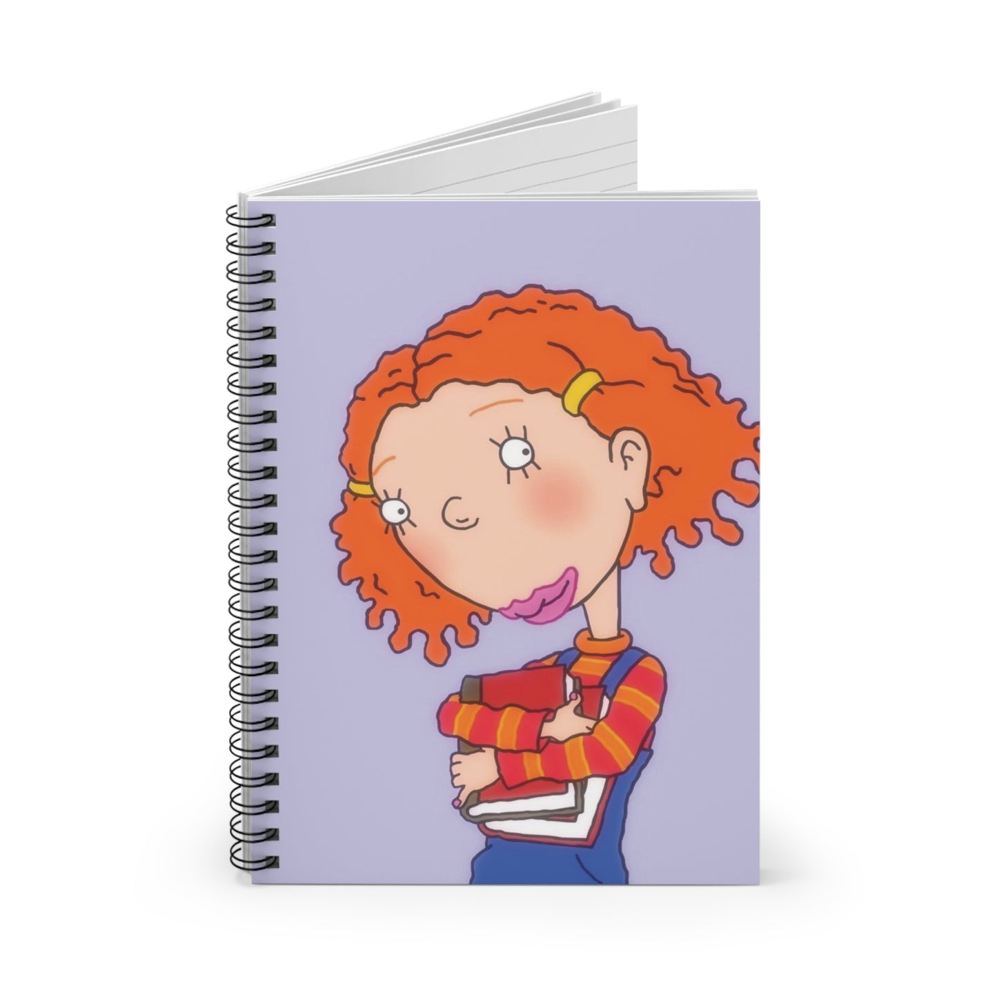 Spiral Notebook - Nostalgic Cartoon Design, Perfect for School, Journaling, Gifts, Writing, Note-taking