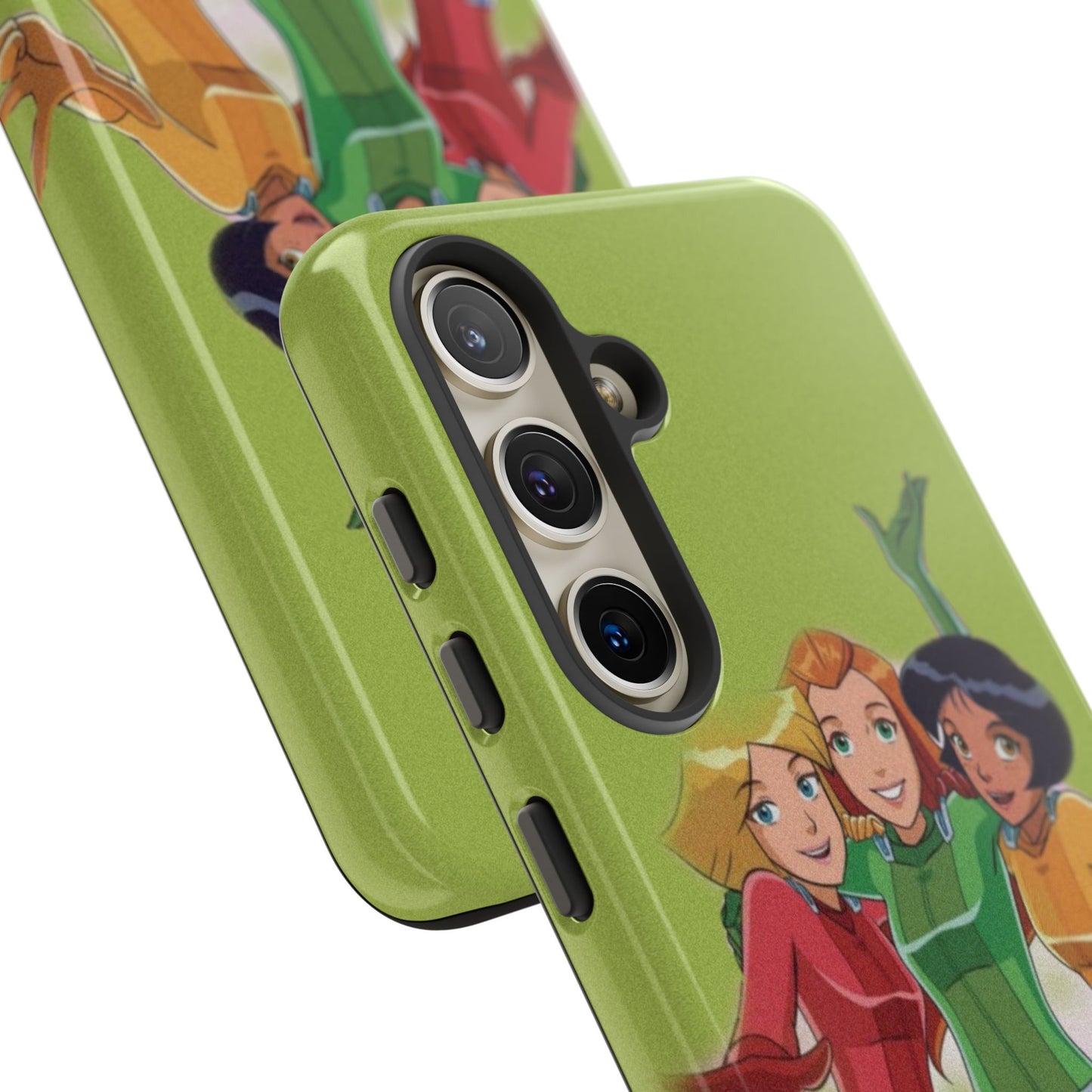 Sassy Phone Case for Tough Girls, Fun Active Protection Cover, Cartoon Friendship, Gift for Teens, Eco-friendly Mobile Accessory