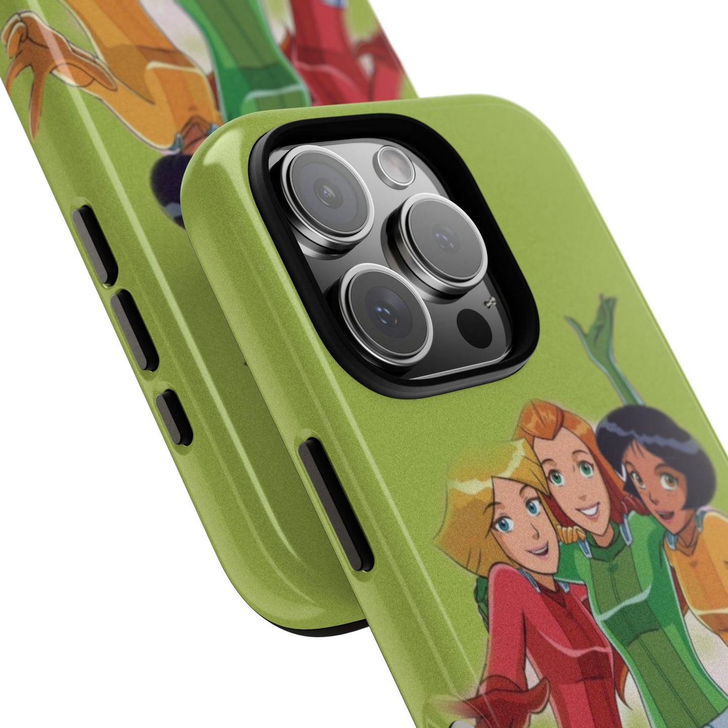 Sassy Phone Case for Tough Girls, Fun Active Protection Cover, Cartoon Friendship, Gift for Teens, Eco-friendly Mobile Accessory