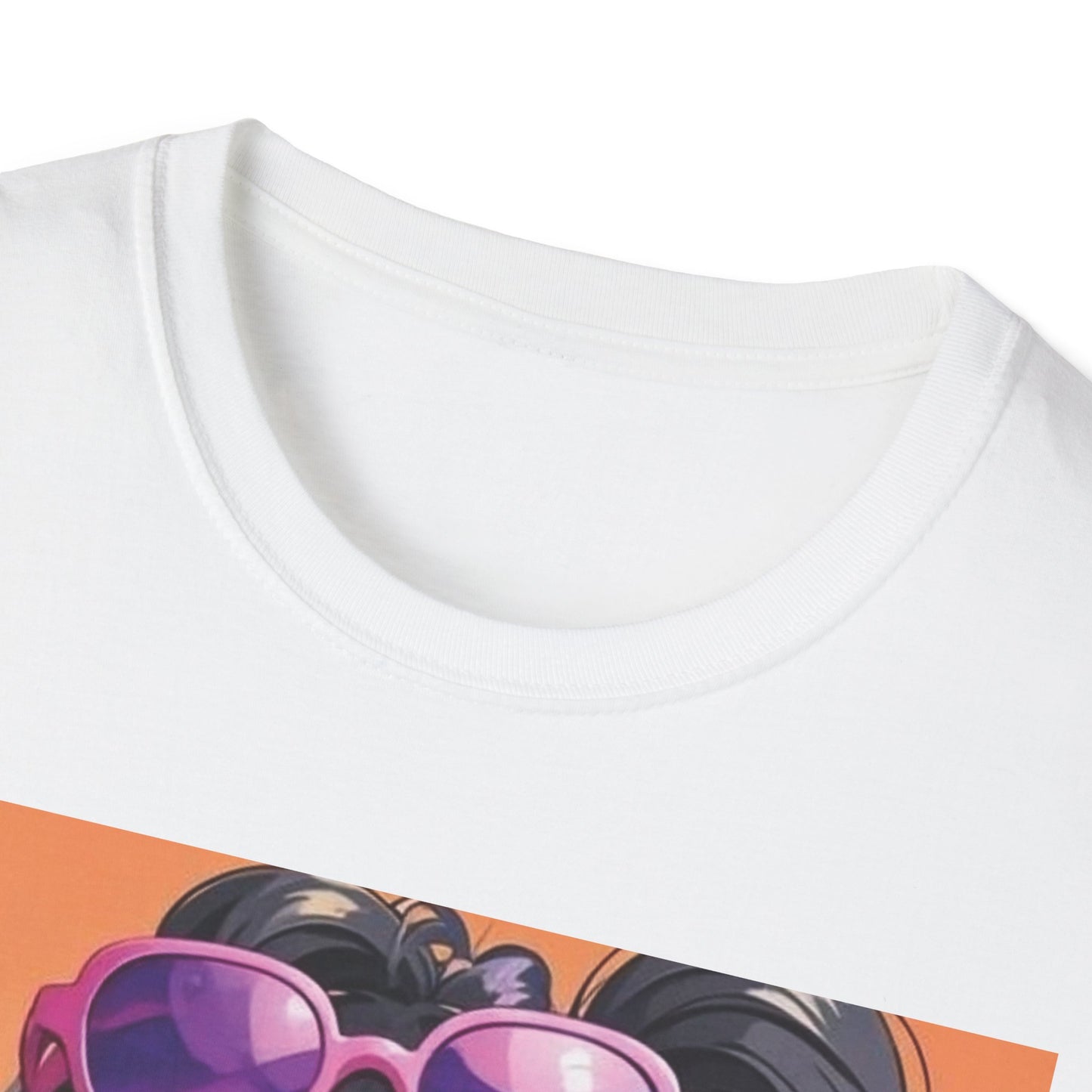 Anime-Inspired Unisex T-Shirt, Soft Cotton Tee, Perfect for Casual Days, Gifts for Anime Lovers, Unique Character Design