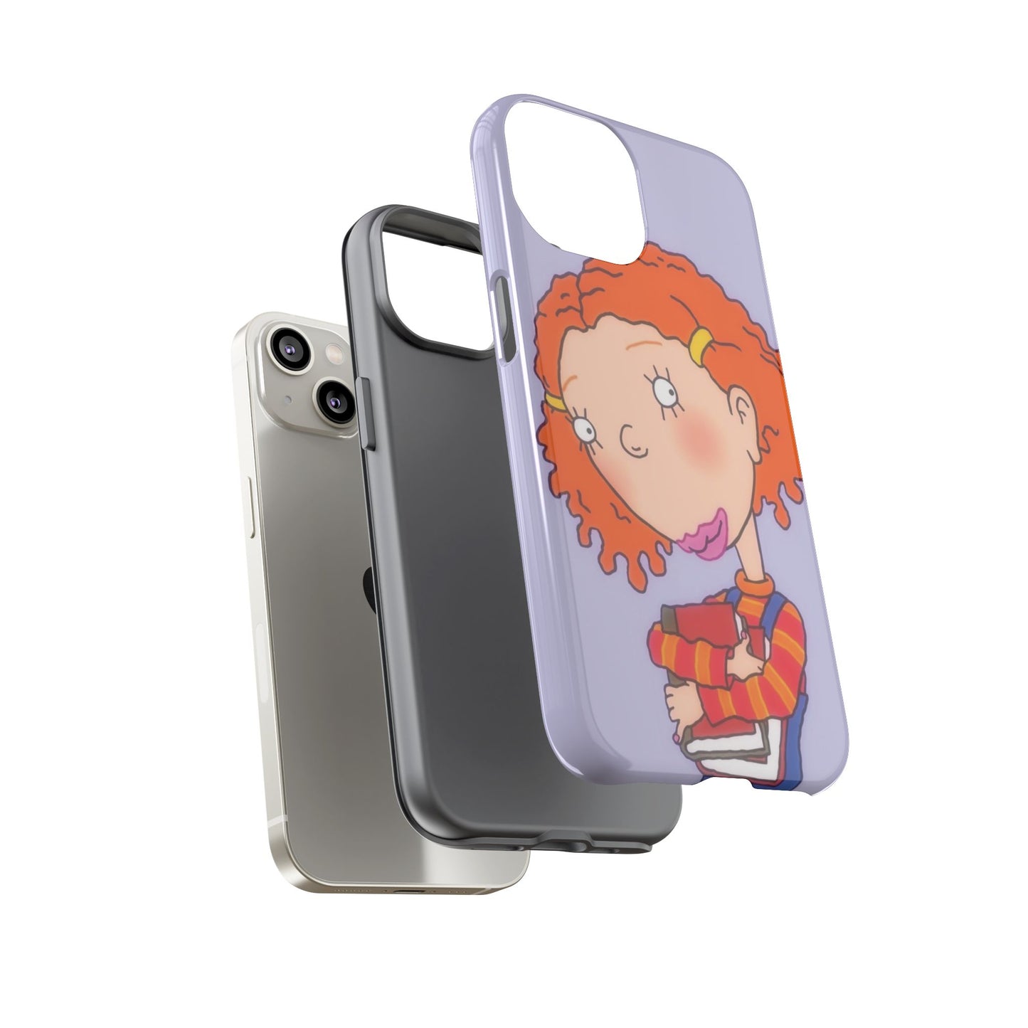 Colorful Cartoon Phone Case for Kids, Tough Cases, Fun Gift, Protector, Trendy Design, Kids Birthday, Back to School