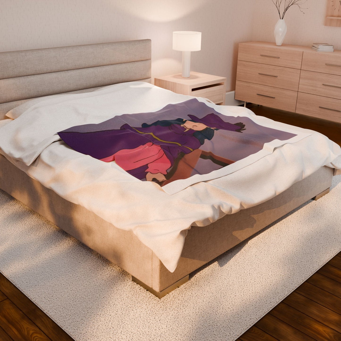 Cozy Velveteen Plush Blanket for Comfort and Style, Soft Throw for Home Decor, Perfect Gift for All Seasons, Kids and Adults, Movie [...]