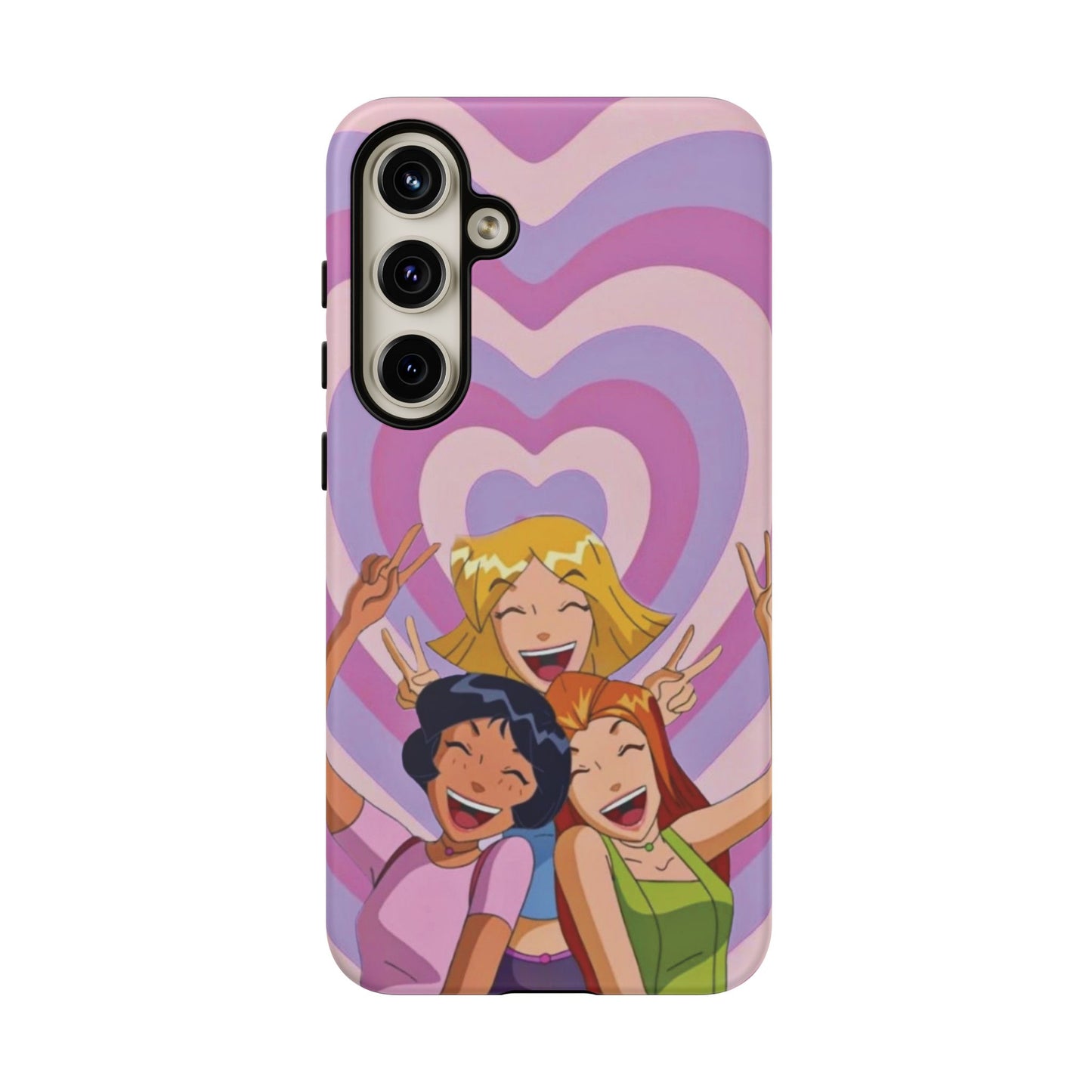 Colorful Phone Case with Cheerful Design, Fun Accessories, Gift for Teens, Trendy Tech Cover, Girls' Birthday Present
