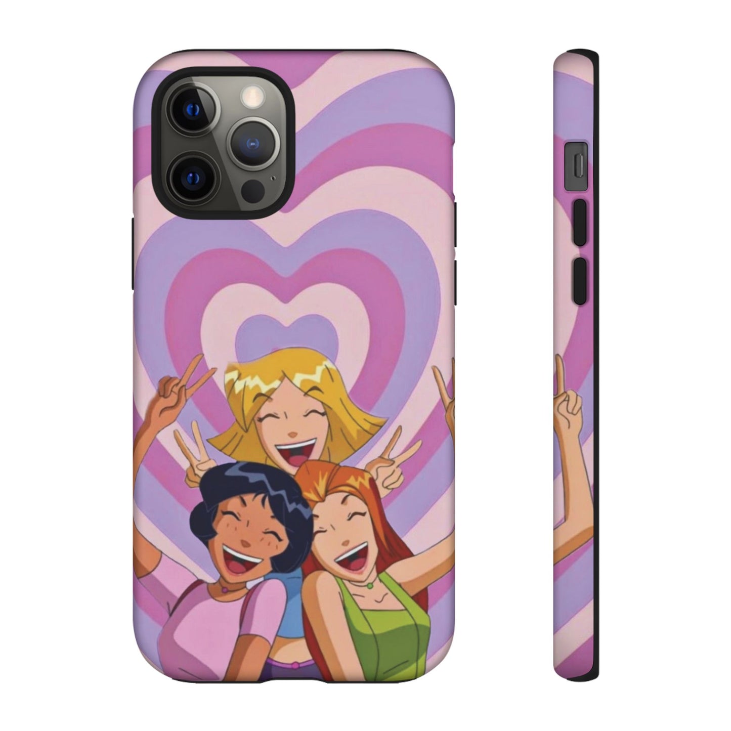 Colorful Phone Case with Cheerful Design, Fun Accessories, Gift for Teens, Trendy Tech Cover, Girls' Birthday Present