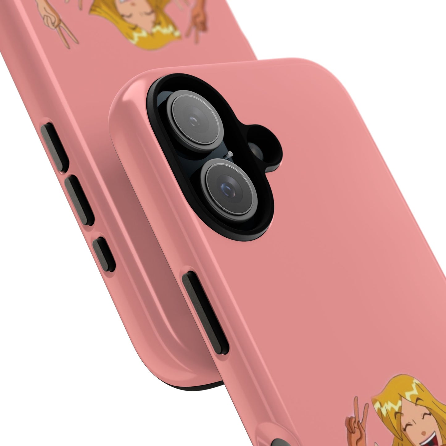 Playful Friendship Phone Case, Cute Girls Phone Cover, Tough Phone Case, Unique Tech Accessory, Gift for Friends, Fun Personalized Case