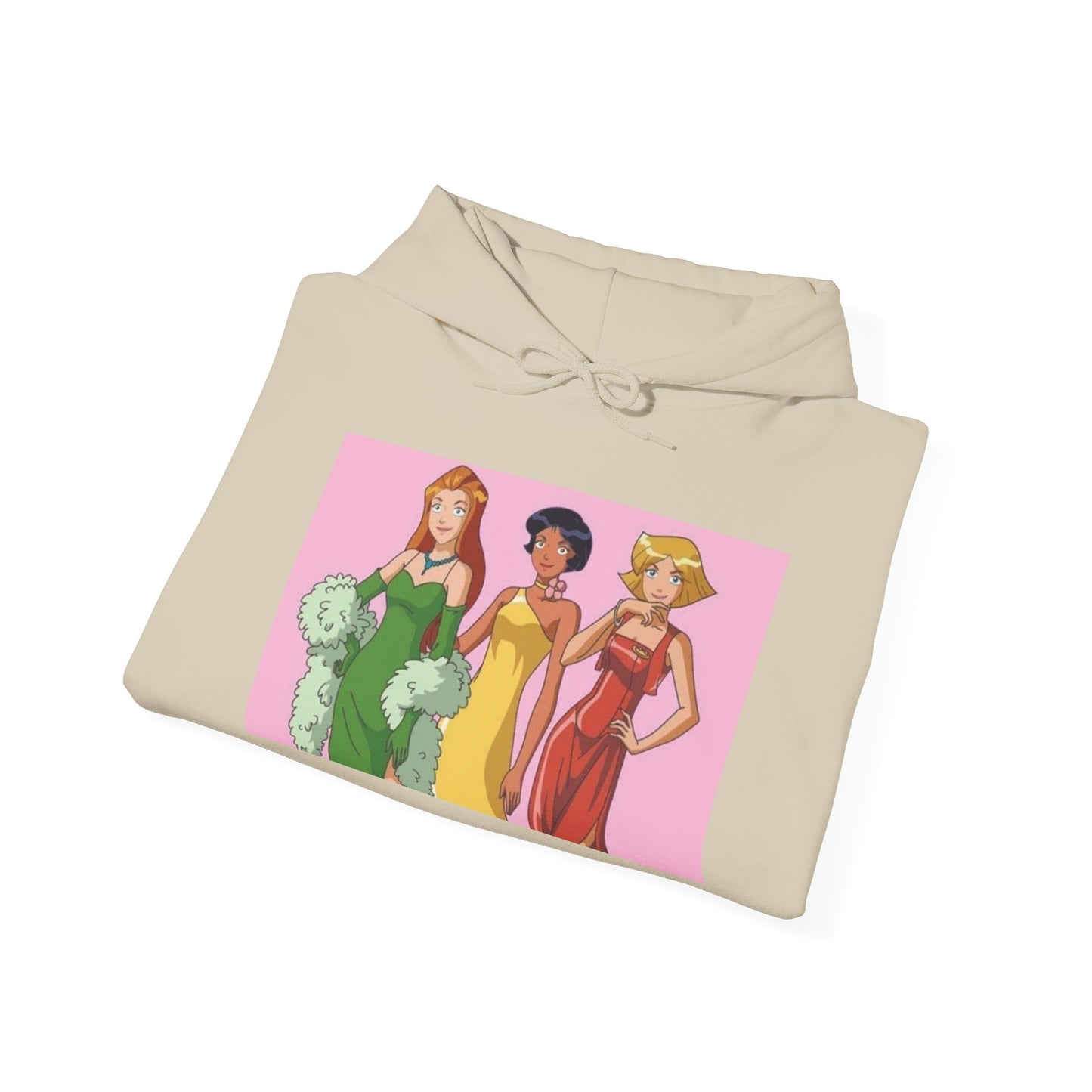 Chic Cartoon-Inspired Hoodie, Cozy Sweatshirt, Casual Loungewear, Gift for Friends, Comfortable Fashion, Trendy Apparel
