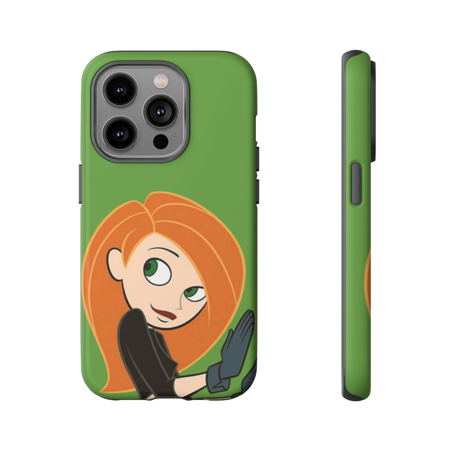 Kim Possible Phone Case, Tough Cases for Teens, Cartoon Accessories, Gift for Her, Pop Culture Merchandise, Fun Tech Gear
