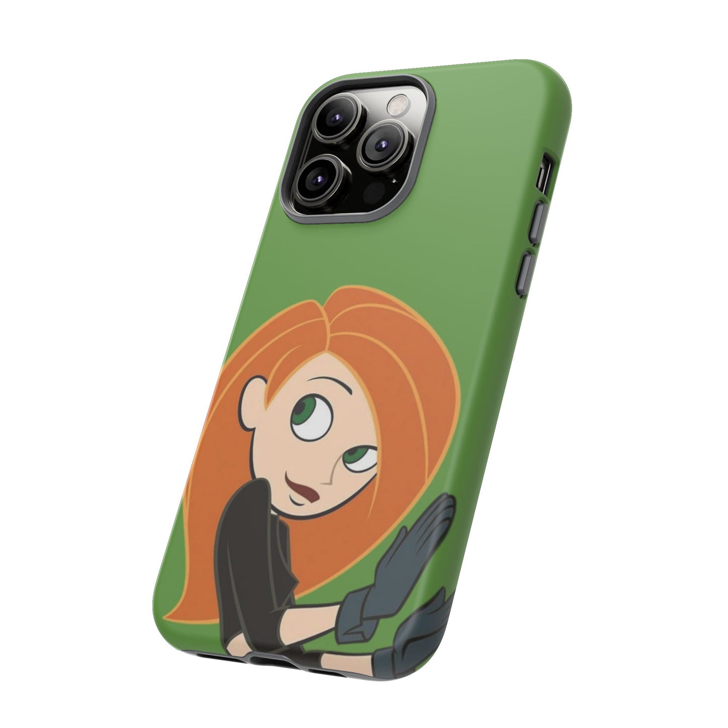 Kim Possible Phone Case, Tough Cases for Teens, Cartoon Accessories, Gift for Her, Pop Culture Merchandise, Fun Tech Gear