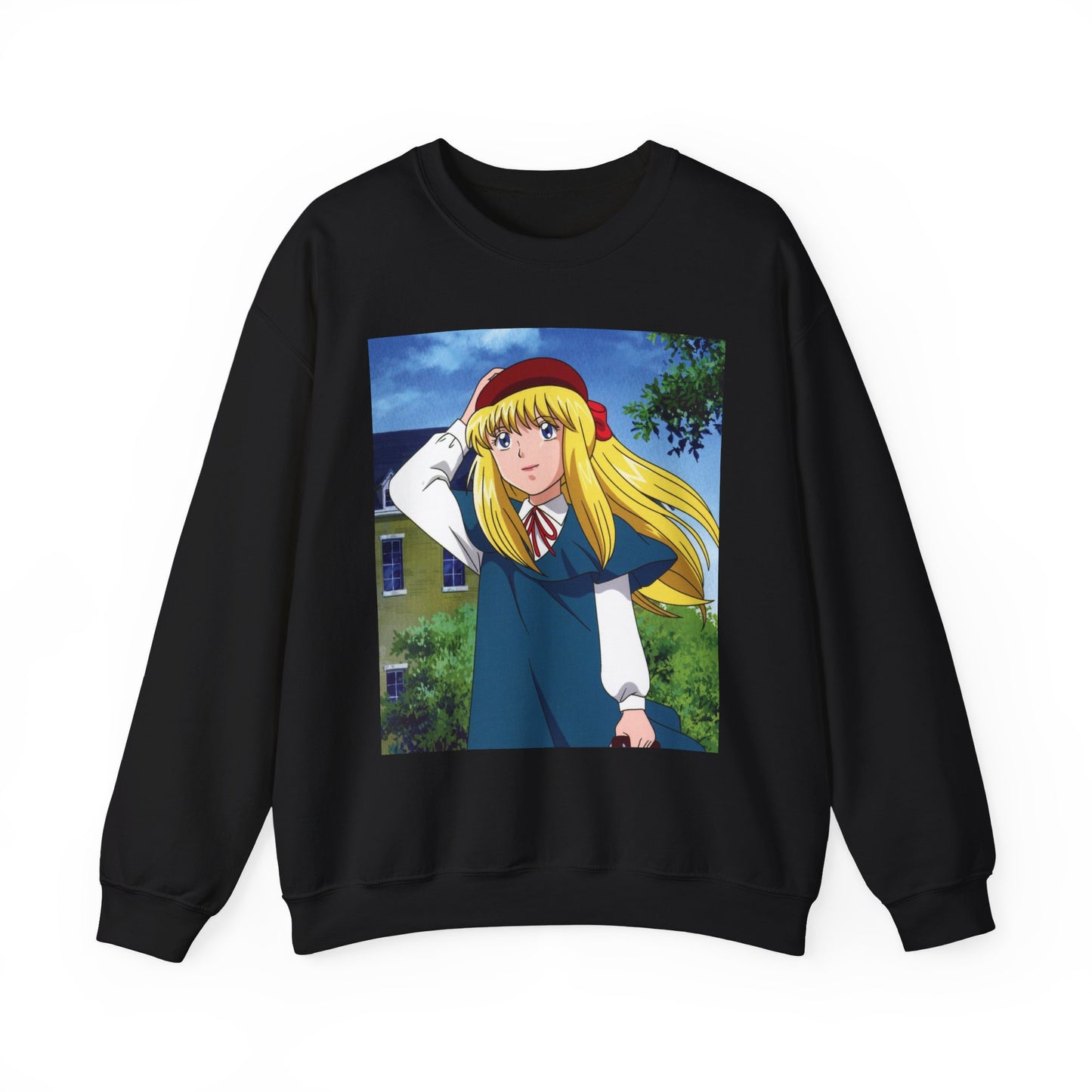Anime-Inspired Unisex Crewneck Sweatshirt, Cozy Gift for Fans, Casual Wear, Everyday Comfort, Art Collector's Apparel