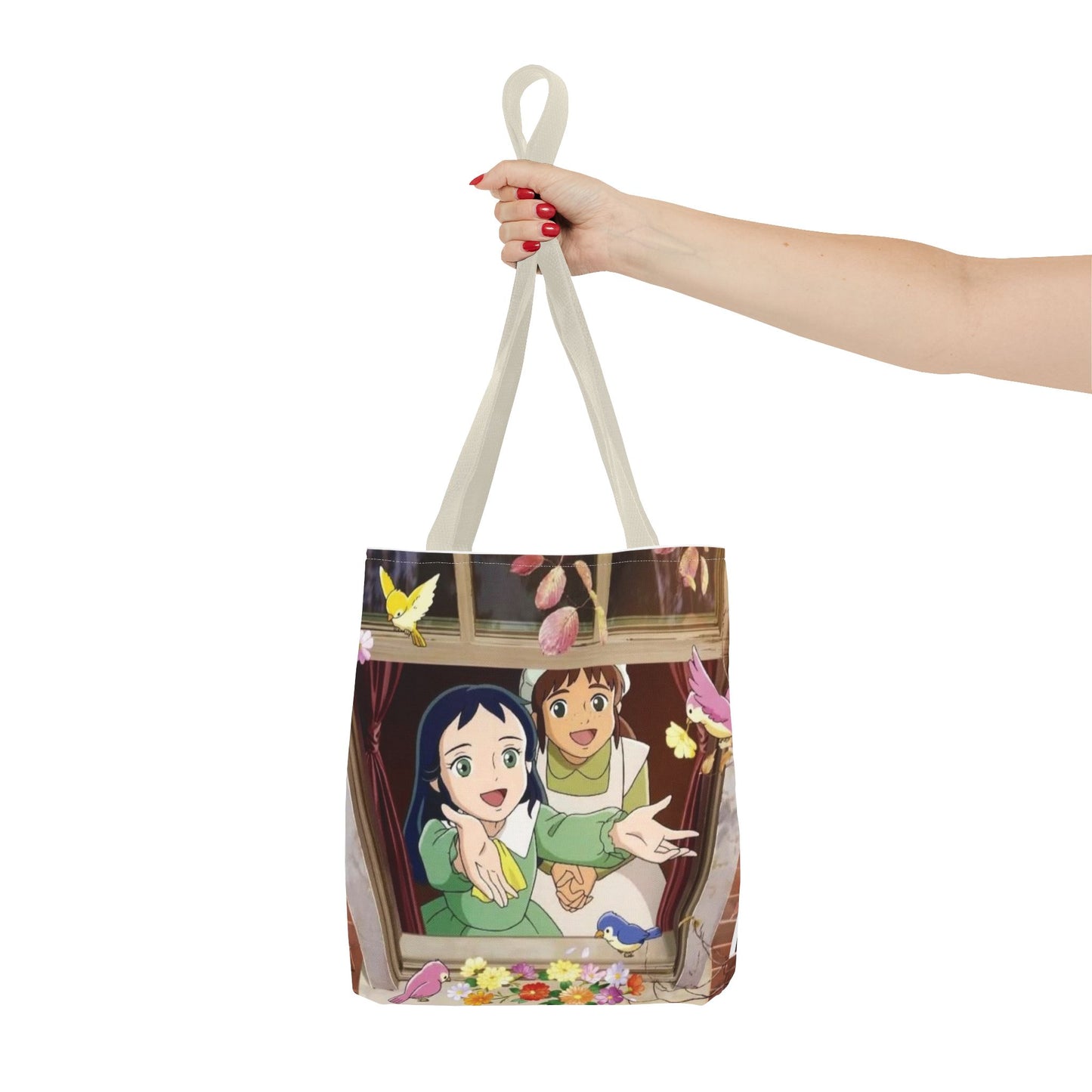 Anime-Inspired Tote Bag, Perfect for Gift Giving, Everyday Use, Eco-Friendly, Shopping, Library