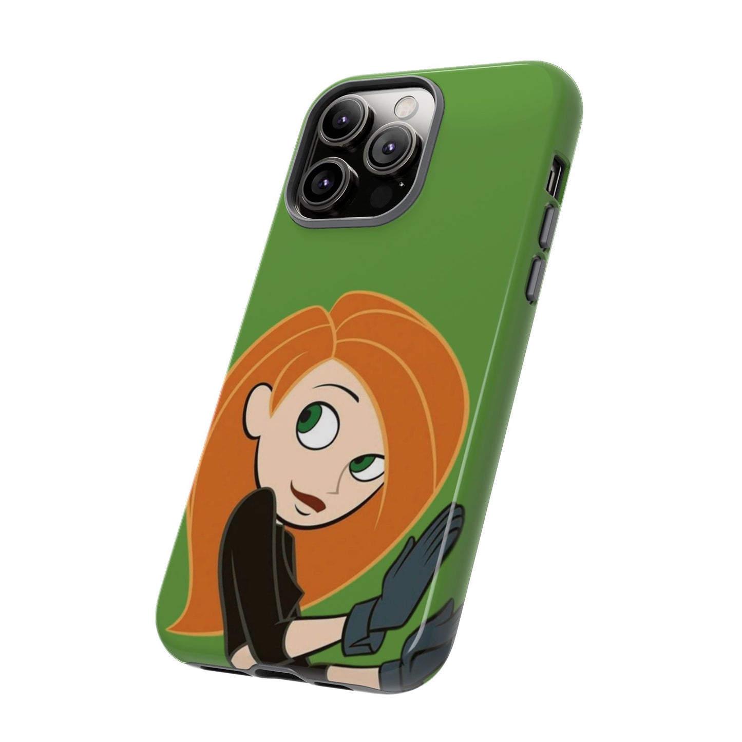 Kim Possible Phone Case, Tough Cases for Teens, Cartoon Accessories, Gift for Her, Pop Culture Merchandise, Fun Tech Gear