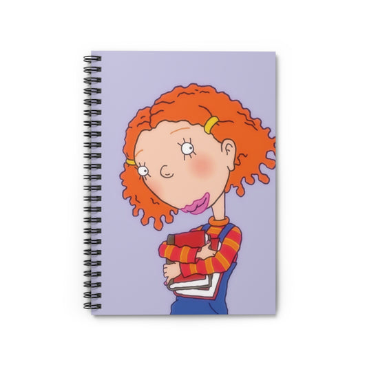 Spiral Notebook - Nostalgic Cartoon Design, Perfect for School, Journaling, Gifts, Writing, Note-taking